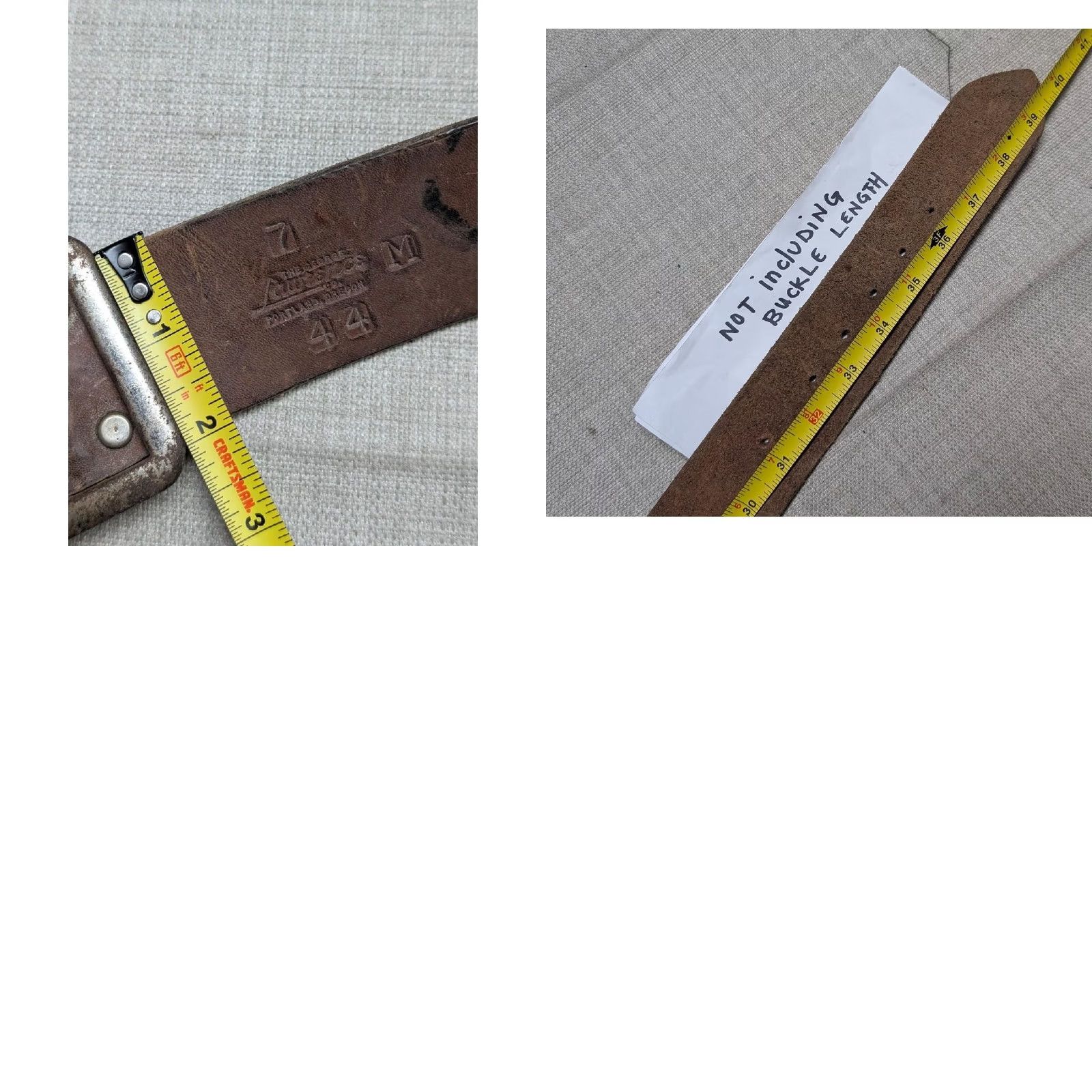 Vintage VINTAGE George Lawrence Belt 32 western shotgun CARTRIDGE ammo leather Mens Size 32 - 9 Thumbnail
