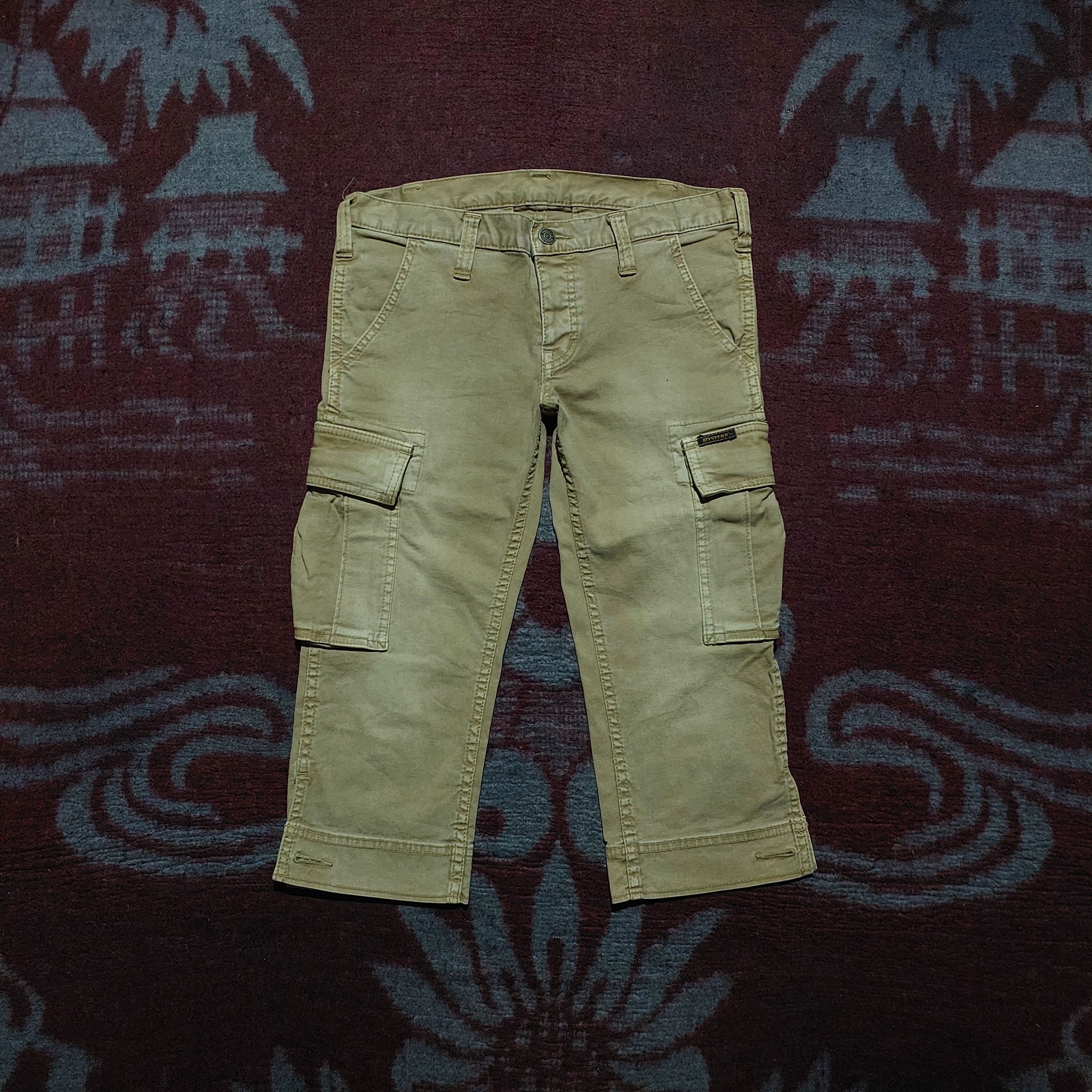 Hysteric Glamour short cargo pants