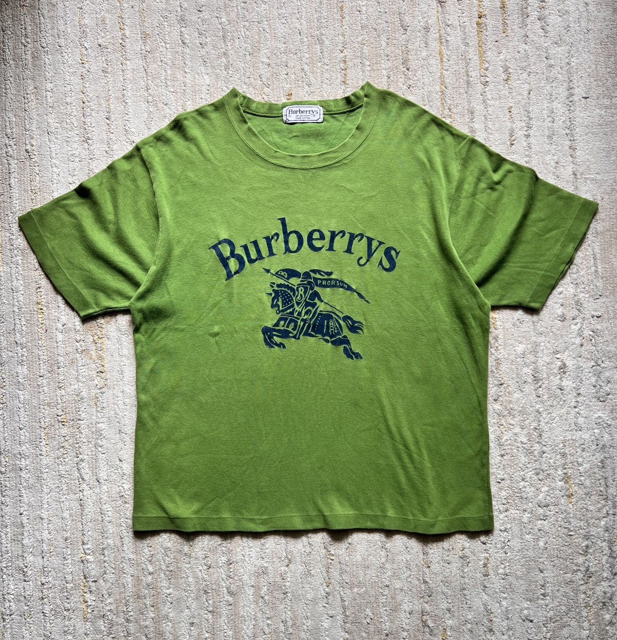 Burberry Prorsum × Vintage Vintage Burberrys Prorsum Boxy Cut Tshirt Size US XL / EU 56 / 4 - 1 Thumbnail