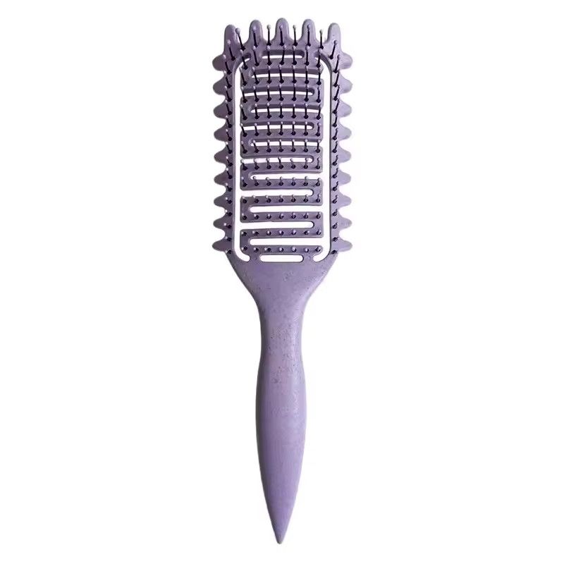 Other Curl Define Styling Brush Hollow Out Detangling Hair Brush Size ONE SIZE - 7 Thumbnail