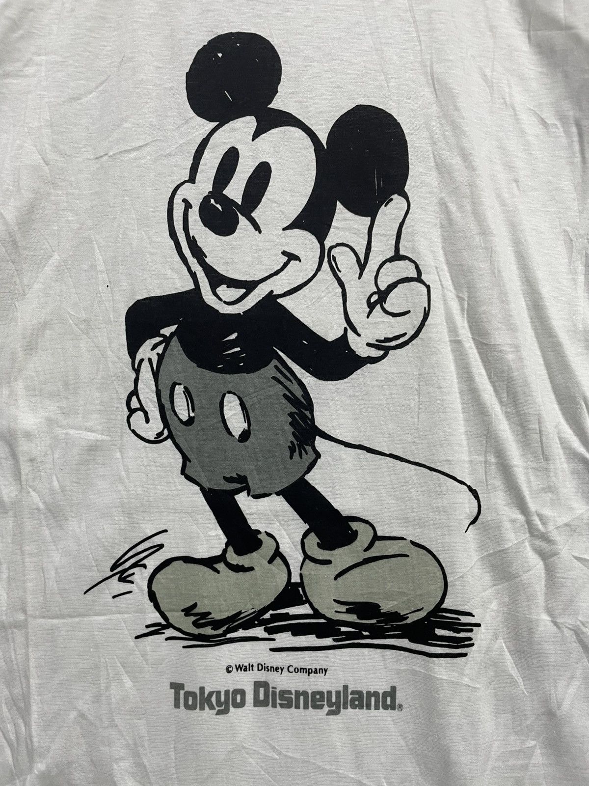 Disney Vintage Tokyo Disneyland Mickey Mouse T-Shirt Size US L / EU 52-54 / 3 - 2 Thumbnail