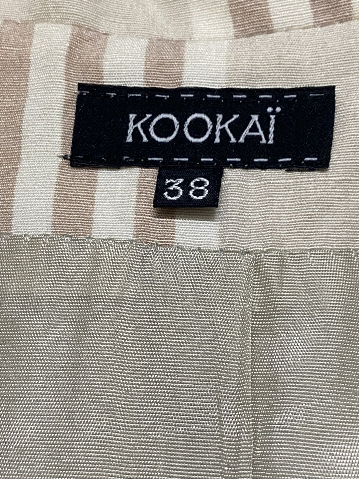 Designer Kookai Striped Blazer Jacket Size S / US 4 / IT 40 - 4 Thumbnail