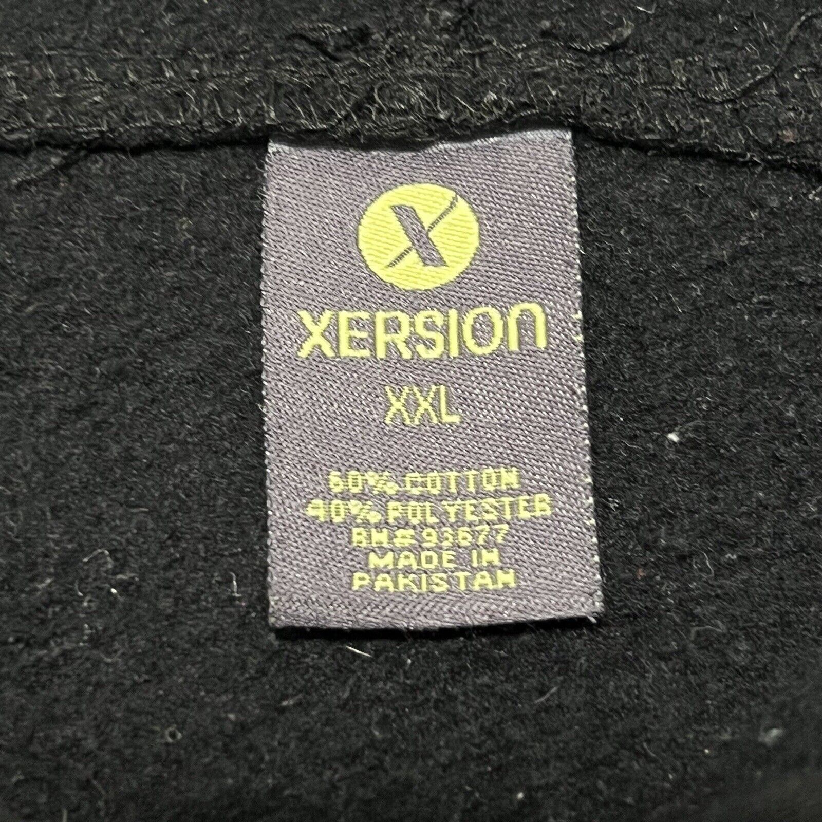 Other Xersion XXL Hoodie Black Fleece Lined Drawstring Sweatshirt Size US XXL / EU 58 / 5 - 3 Thumbnail