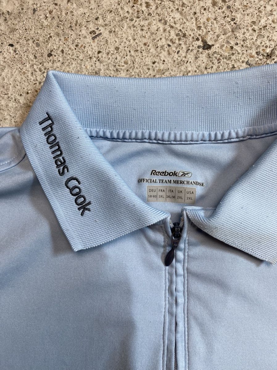 Reebok Machester city reebok thomas cook vintage football jersey Size US XL / EU 56 / 4 - 4 Thumbnail
