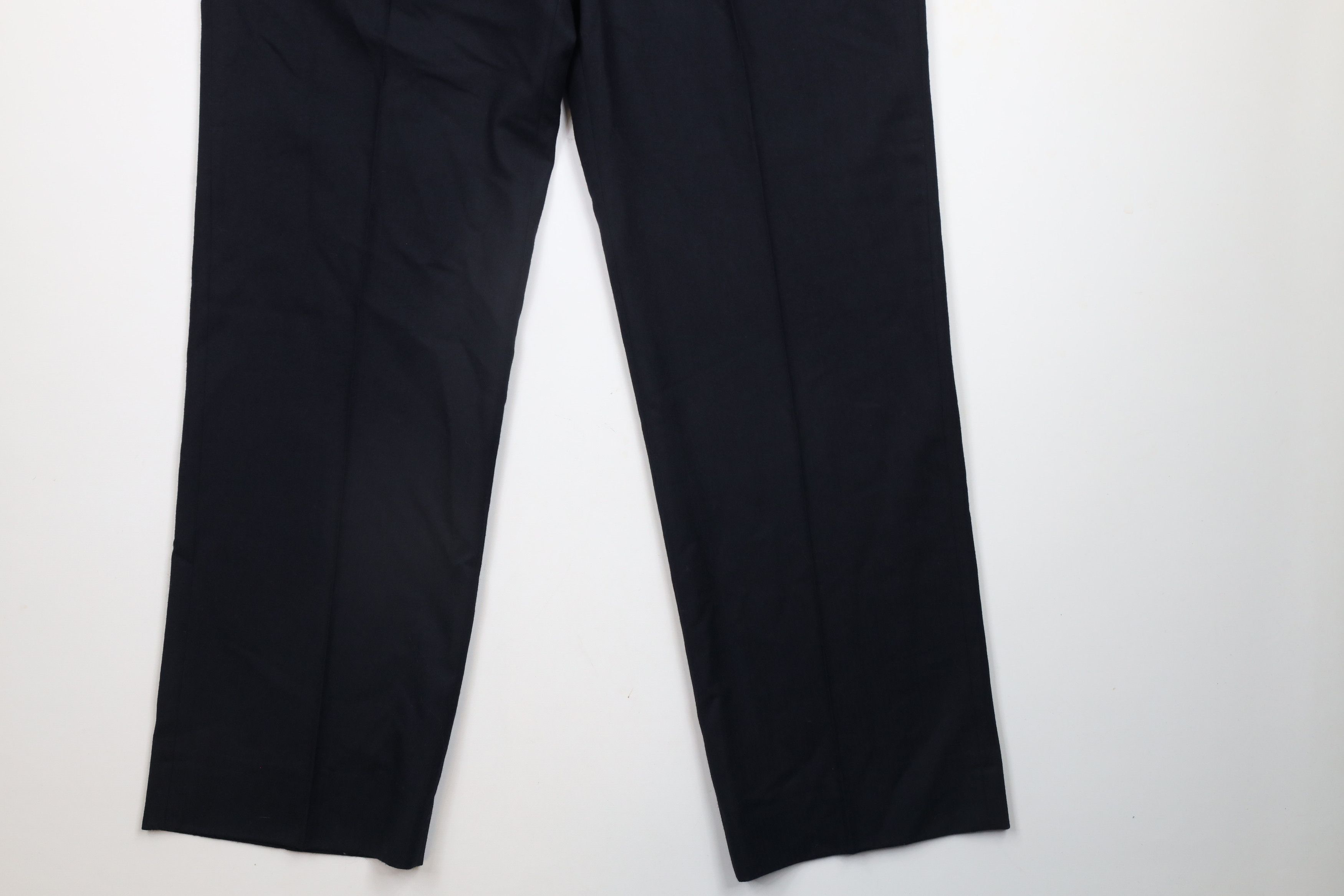 Vintage Vintage 70s Streetwear Herringbone Wool Bell Bottoms Pants Size US 36 / EU 52 - 4 Thumbnail