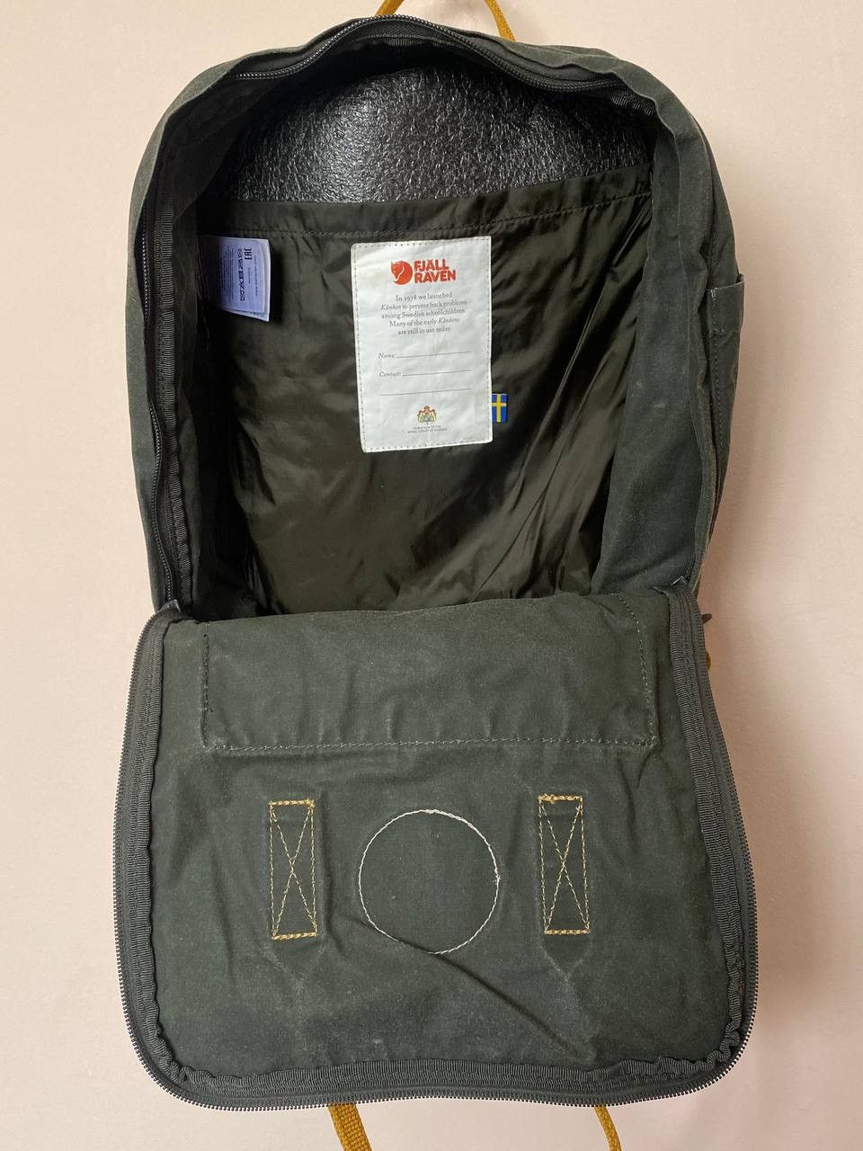 Fjallraven Rare Fjallraven 23510 Kanken Classic Bag Washed Y2K outdoor Size ONE SIZE - 6 Thumbnail