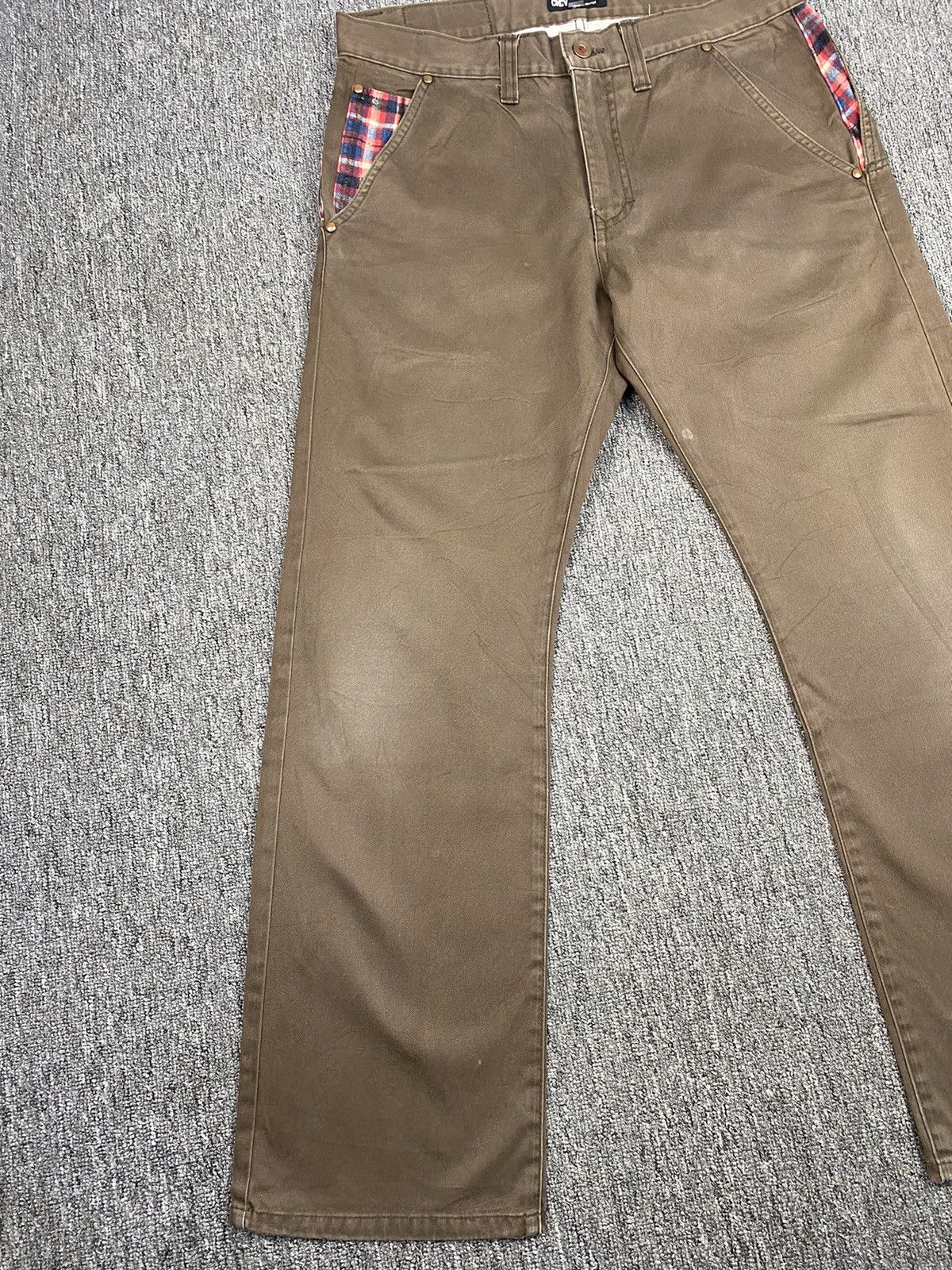 Japanese Brand Concave Attempt Checkered Hip Pant Size US 32 / EU 48 - 4 Thumbnail