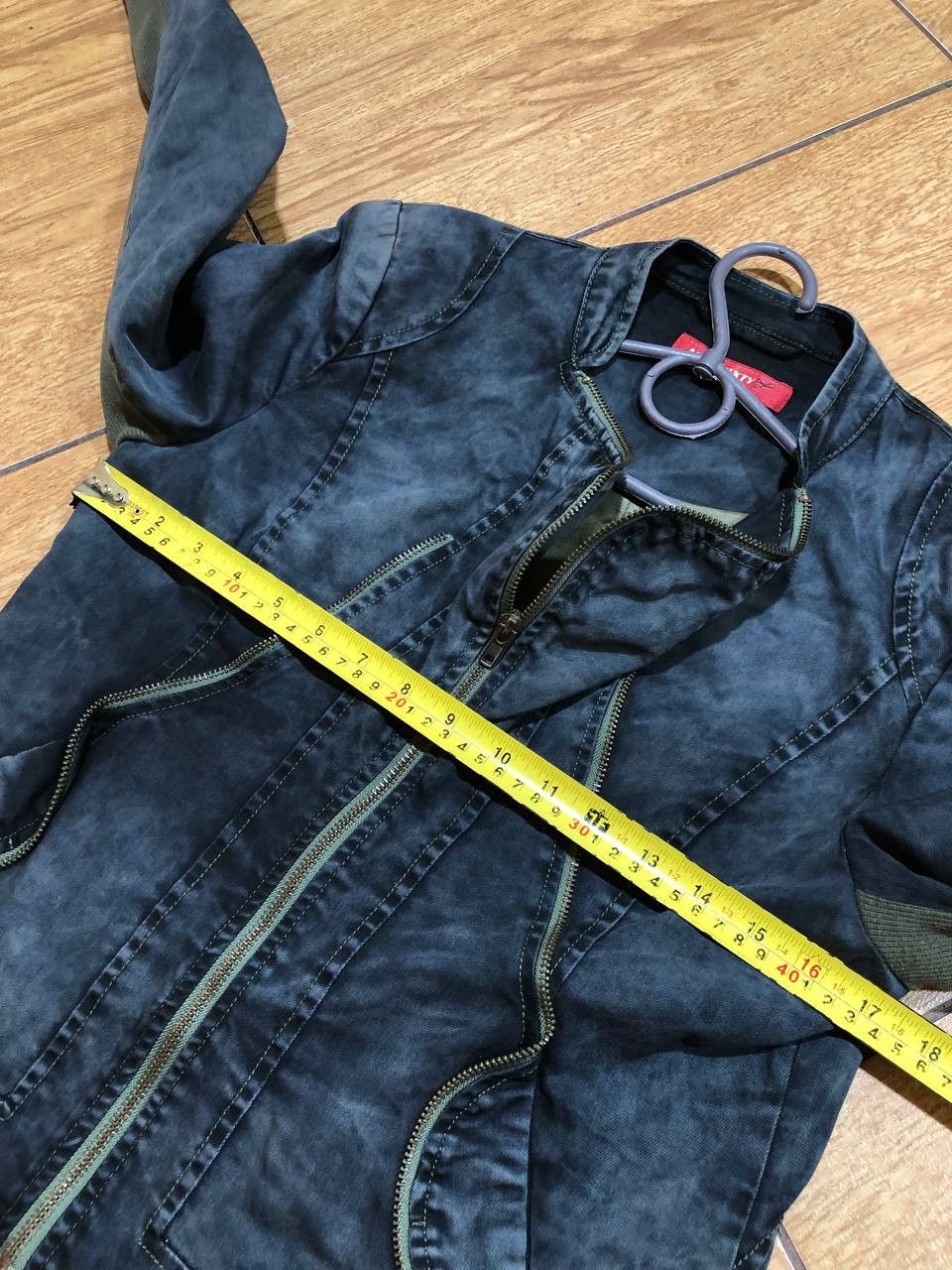 Miss Sixty MISS SIXTY Vintage Faded Grunge Cyber Punk JACKET Size S / US 4 / IT 40 - 14 Thumbnail