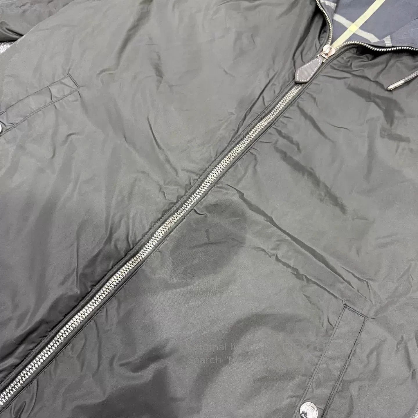 Burberry Gray Hooded Light Jacket Size S. Size US S / EU 44-46 / 1 - 3 Thumbnail