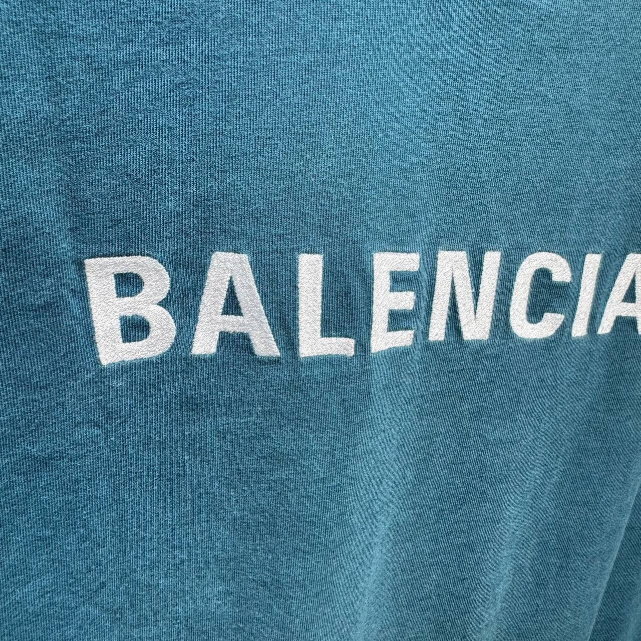 Balenciaga Balenciaga Spell out logo embroidered tee Size US M / EU 48-50 / 2 - 4 Thumbnail