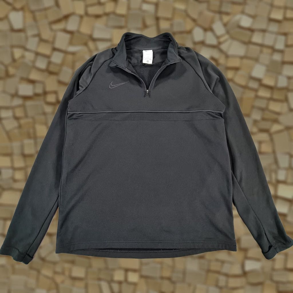 Nike Nike Mens Drill Top Black Medium Dri-FIT Academy Soccer Quarter Zip CW6110 011 Size US M / EU 48-50 / 2 - 1 Thumbnail