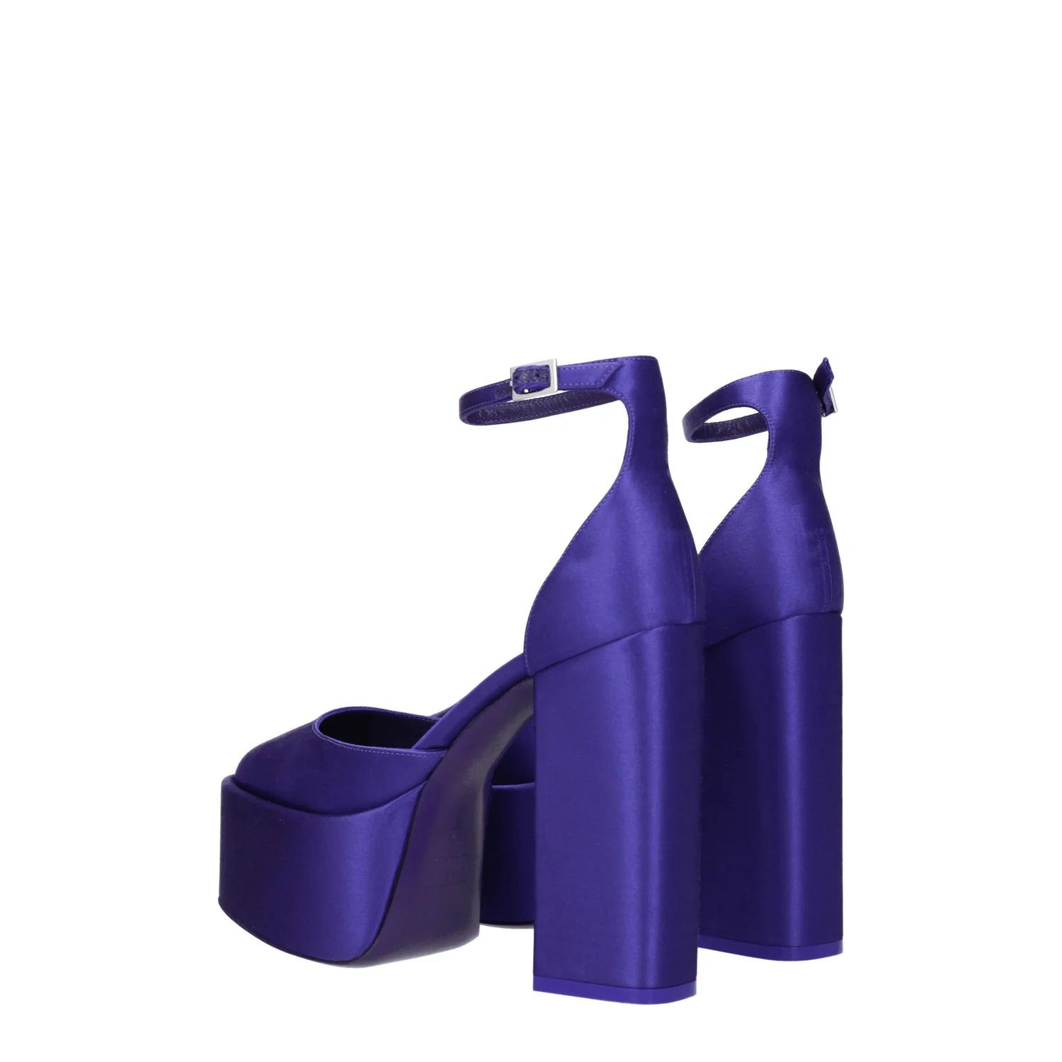 Paris Texas ob1o1e1124 Satin Sandals in Blue Size US 6 / IT 36 - 5 Thumbnail