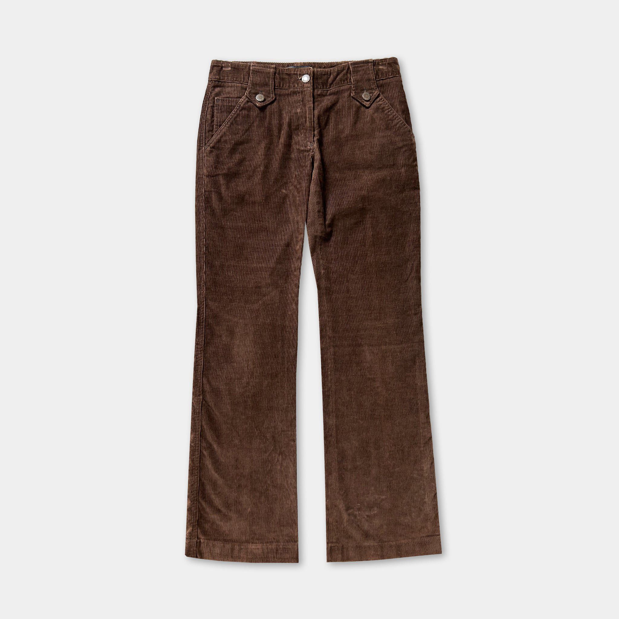 Dolce & Gabbana Dolce & Gabbana Brown Corduroy Pants Size US 30 / EU 46 - 1 Thumbnail