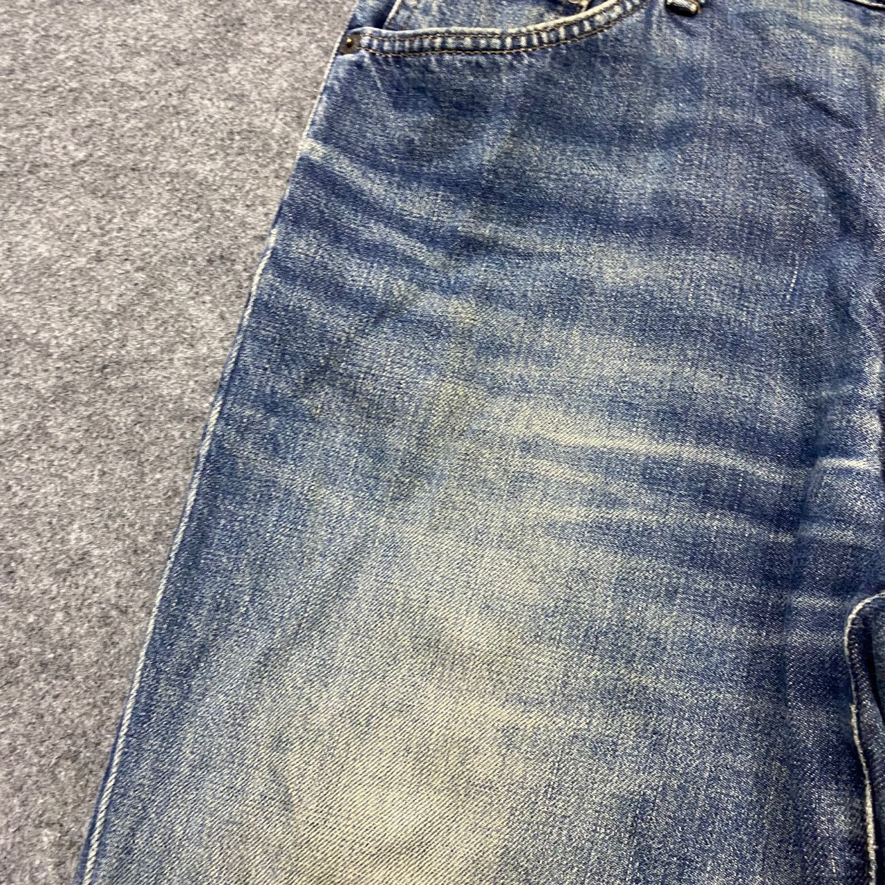 If Six Was Nine 💥Best Offer💥Vintage 90s Edwin Distressed Denim Size US 33 - 11 Thumbnail