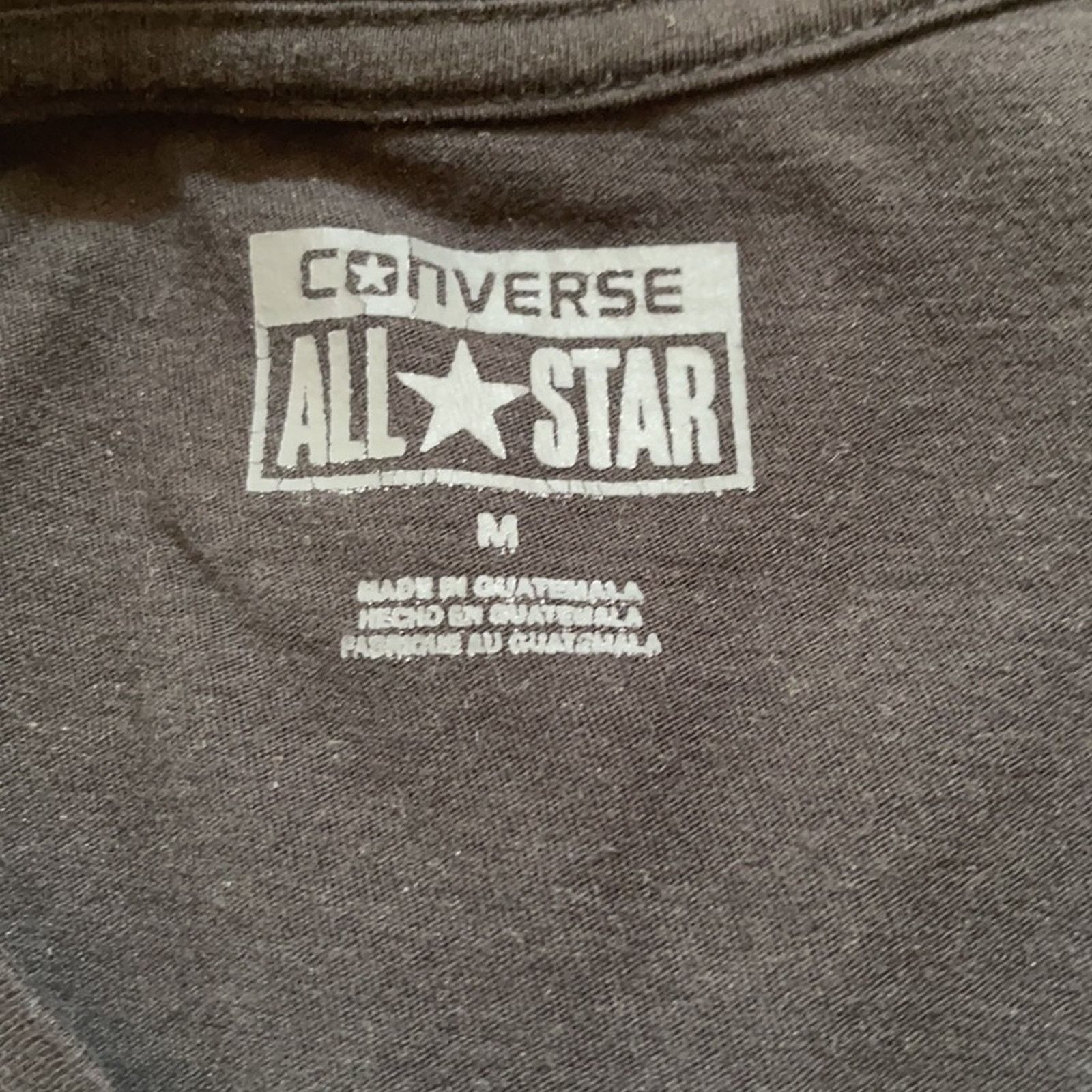 Converse Converse Black/Neon Yellow Size:Medium T-Shirt Size M / US 6-8 / IT 42-44 - 4 Thumbnail