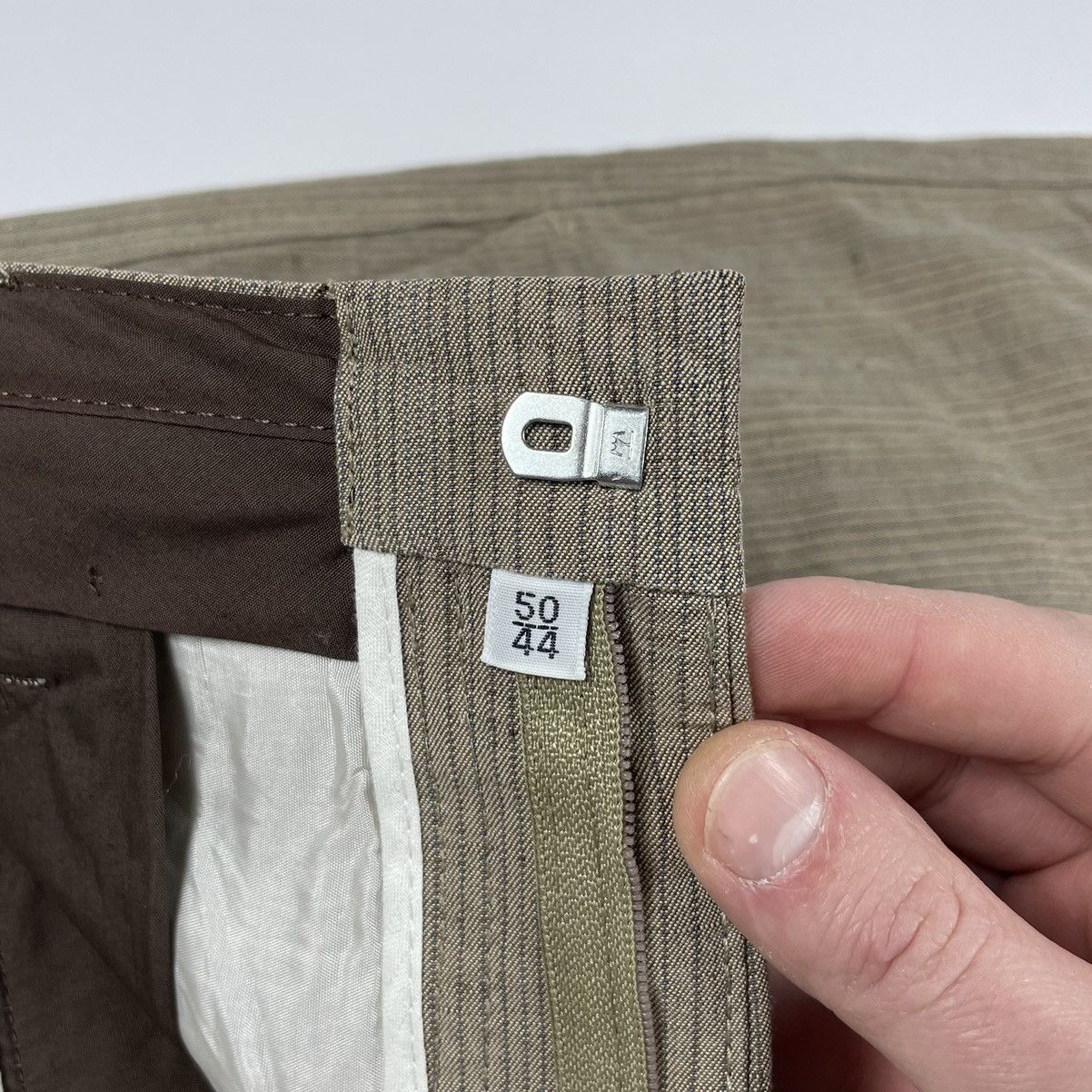 Kenzo Vintage Kenzo Homme Linen Chinos Pants Size US 34 / EU 50 - 12 Thumbnail