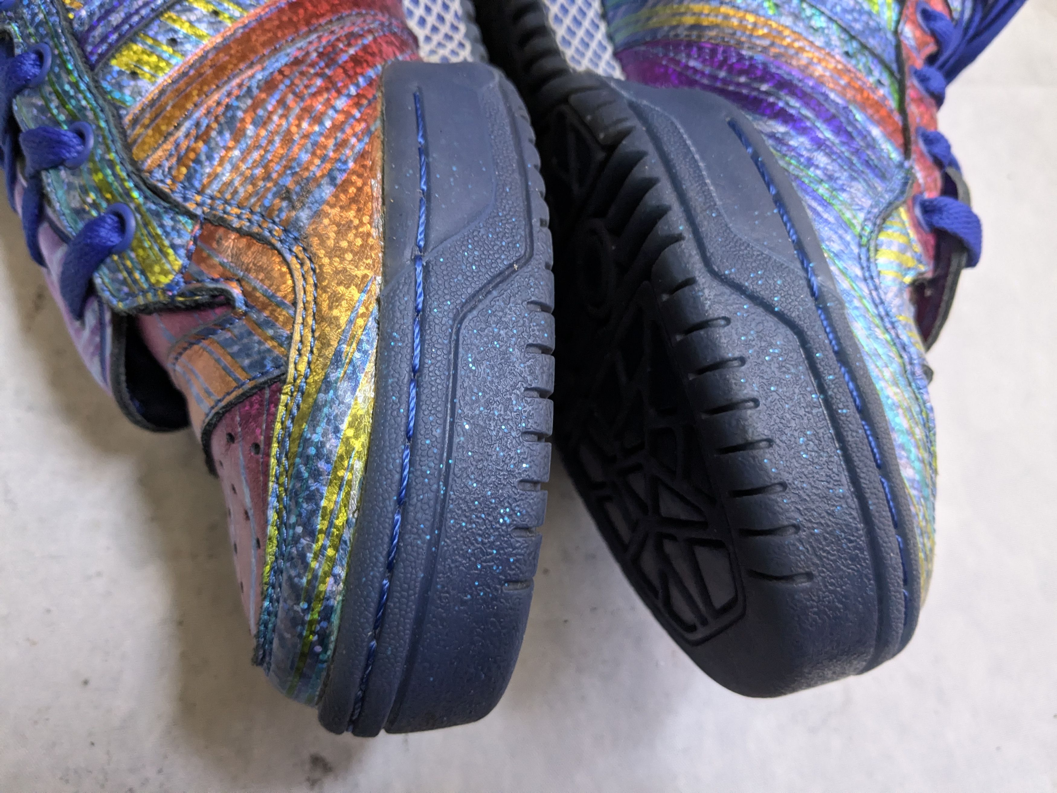 Jeremy Scott Adidas Jeremy Scott JS Wings Rainbow Foil Sneakers Q23650 Size US 10.5 / EU 43-44 - 10 Thumbnail