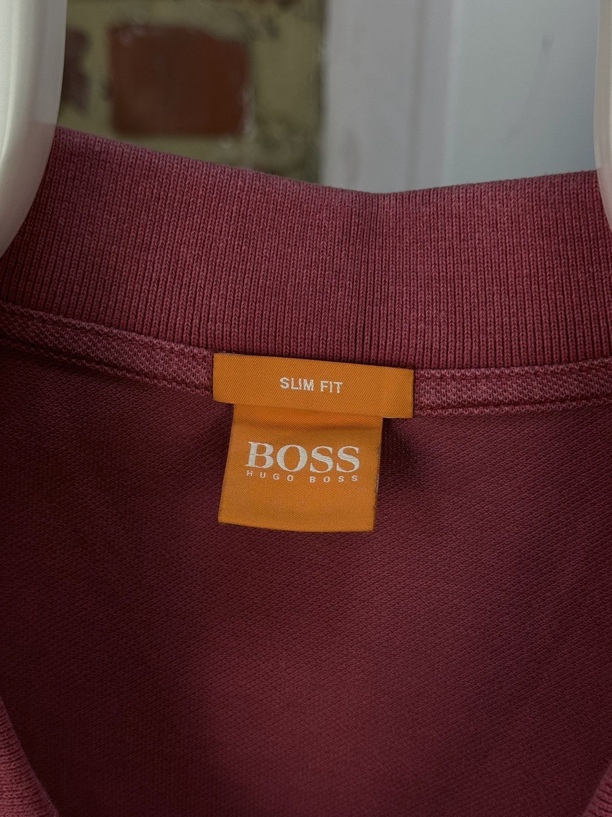 Hugo Boss HUGO BOSS Orange Pascha Garment Dyed Short Sleeve Polo Shirt Size US XL / EU 56 / 4 - 18 Thumbnail