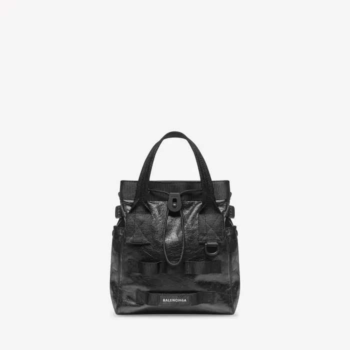 O1bcso1str0726 Size: Os / Army Small Tote Bag In Black, Men's