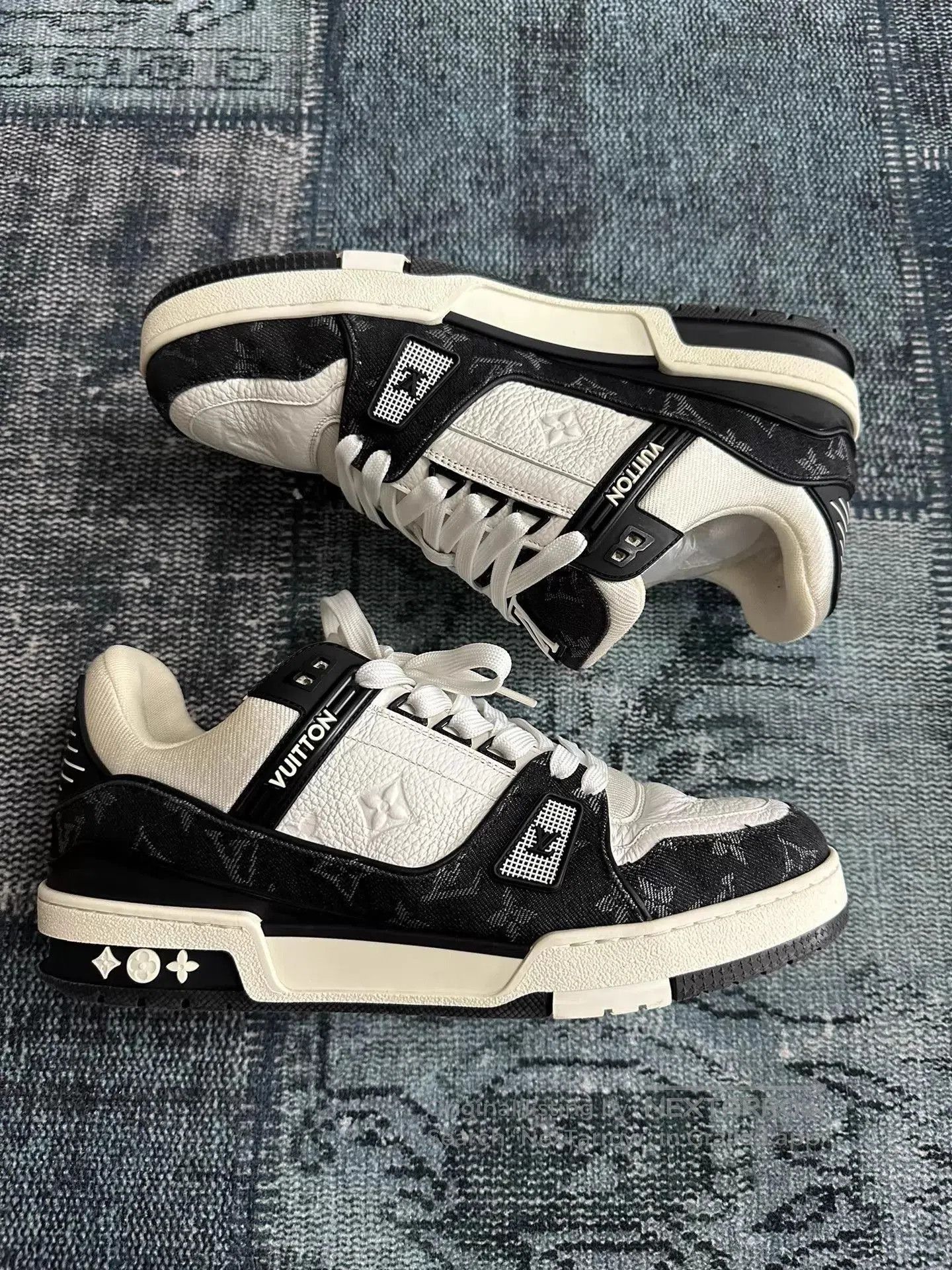 Louis Vuitton Multi Color Low Top Sneakers Size 9. Size US 9 / EU 42 - 2 Thumbnail