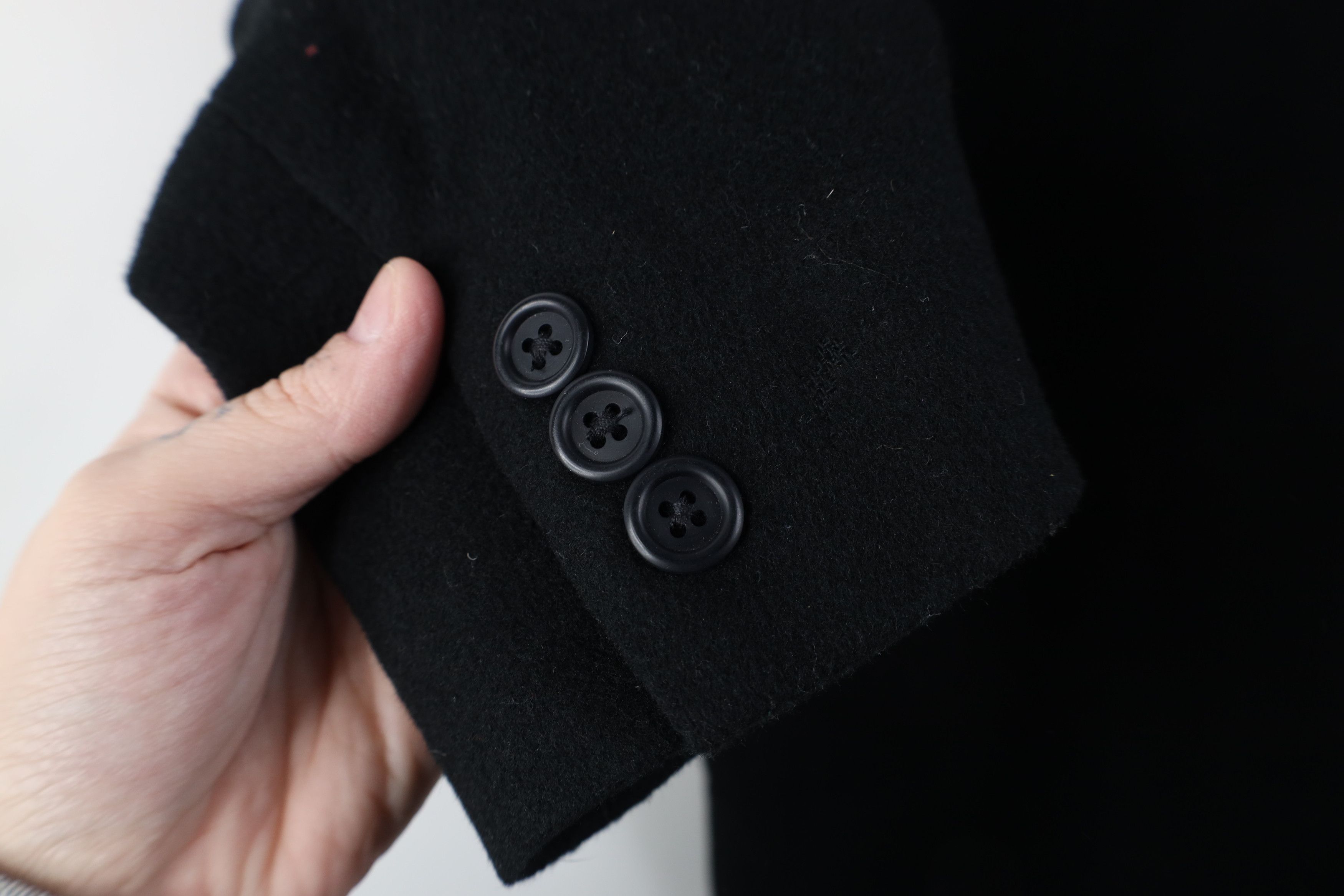 Lands' End Vintage 90s Lands End Suit Coat Blazer Jacket Black USA Size M / US 6-8 / IT 42-44 - 7 Thumbnail
