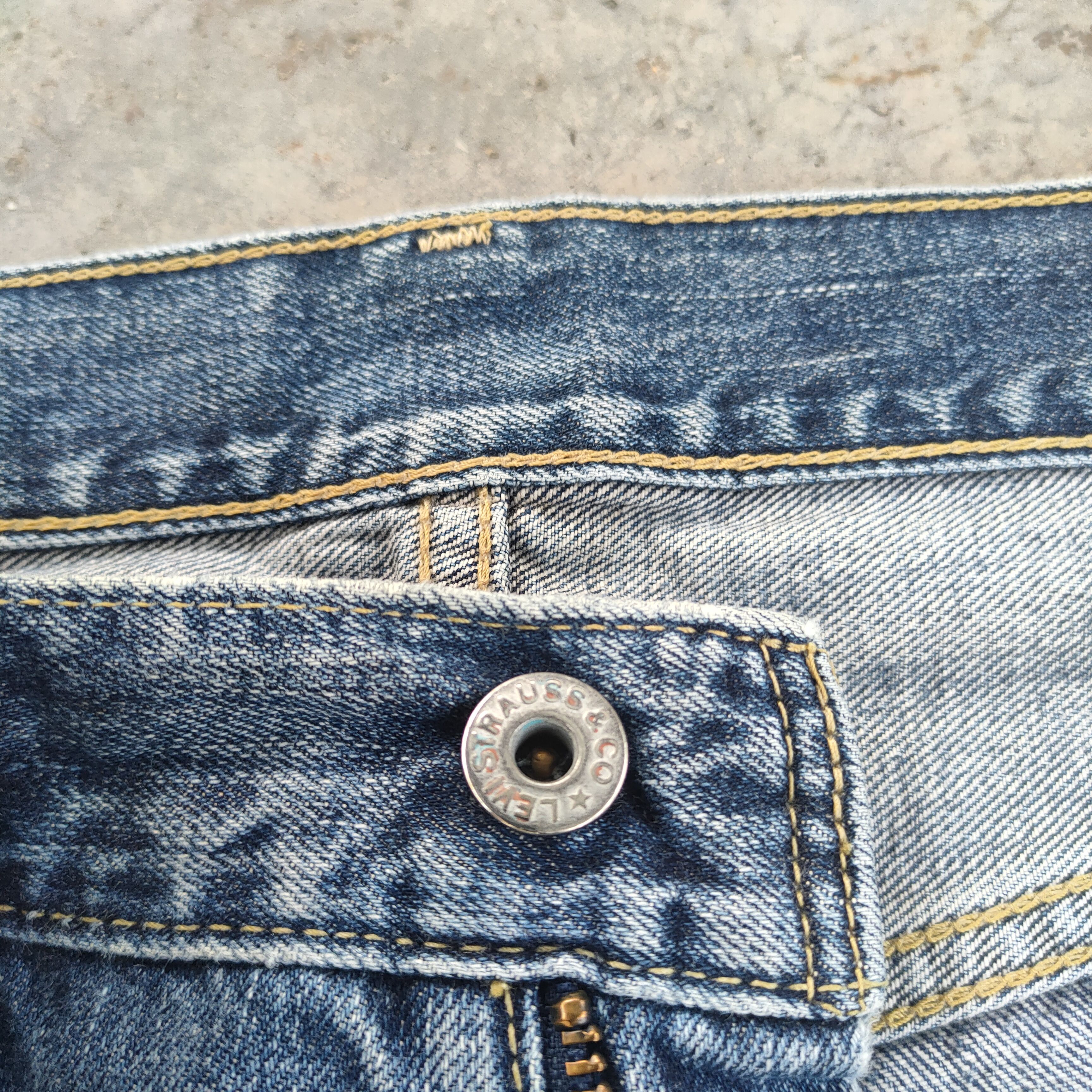 Levi's Vintage Clothing W32 VINTAGE LEVI'S 503 FADED DISTRESSED JEAN DENIM PANTS Size US 32 / EU 48 - 5 Thumbnail
