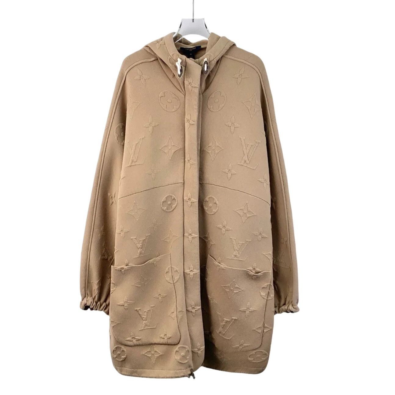 Louis Vuitton Louis Vuitton Monogram Embossed Hooded Coat M Size M / US 6-8 / IT 42-44 - 1 Thumbnail