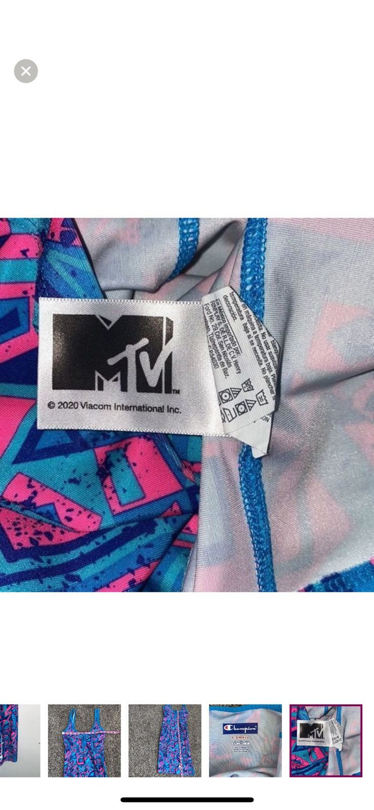 Champion × Mtv Champion x mtv XS edition bodycon dress Size XS / US 0-2 / IT 36-38 - 7 Thumbnail