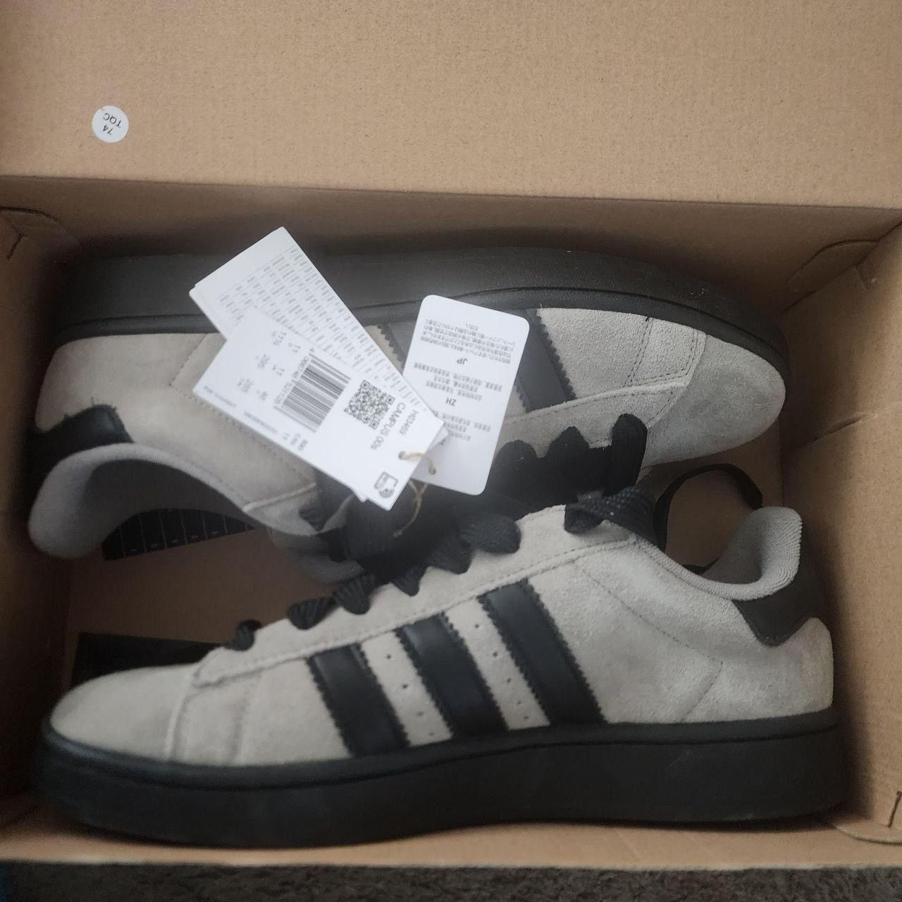 Adidas Campus 00s 'Silver Pebble Black' Size US 11.5 / EU 44-45 - 1 Thumbnail