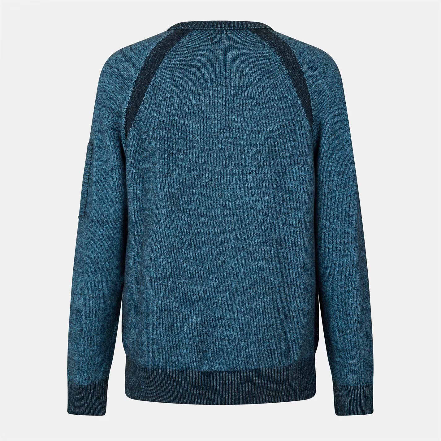 C.P. Company o1g2r1mq0426 Crew Knitted Turtle Neck Jumper in Blue Size US XXL / EU 58 / 5 - 2 Thumbnail