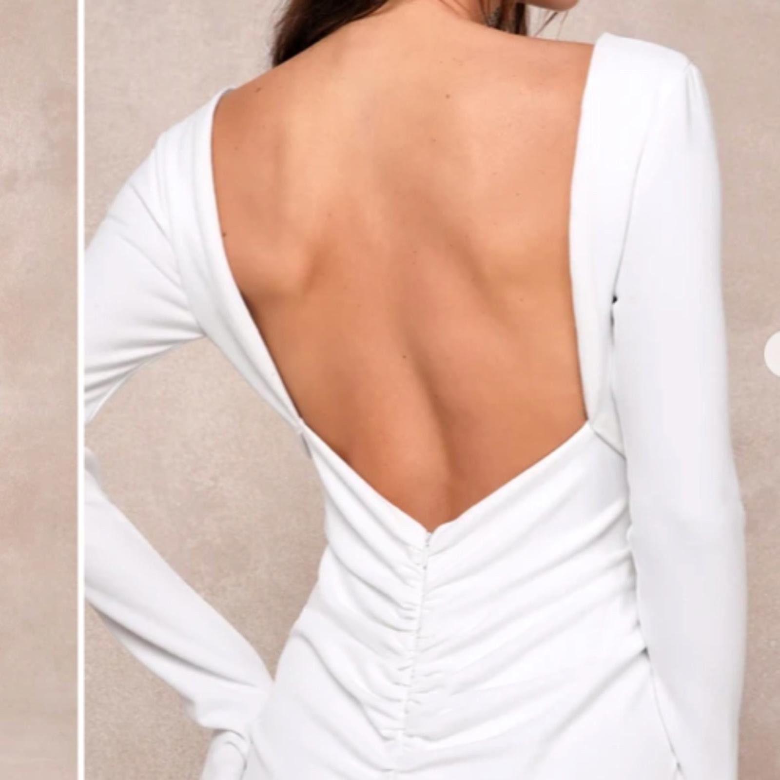 Lulus LULUS Sexy Chic Bridal Elegant Sophisticated Mermaid Gown Size XL / US 12-14 / IT 48-50 - 6 Thumbnail