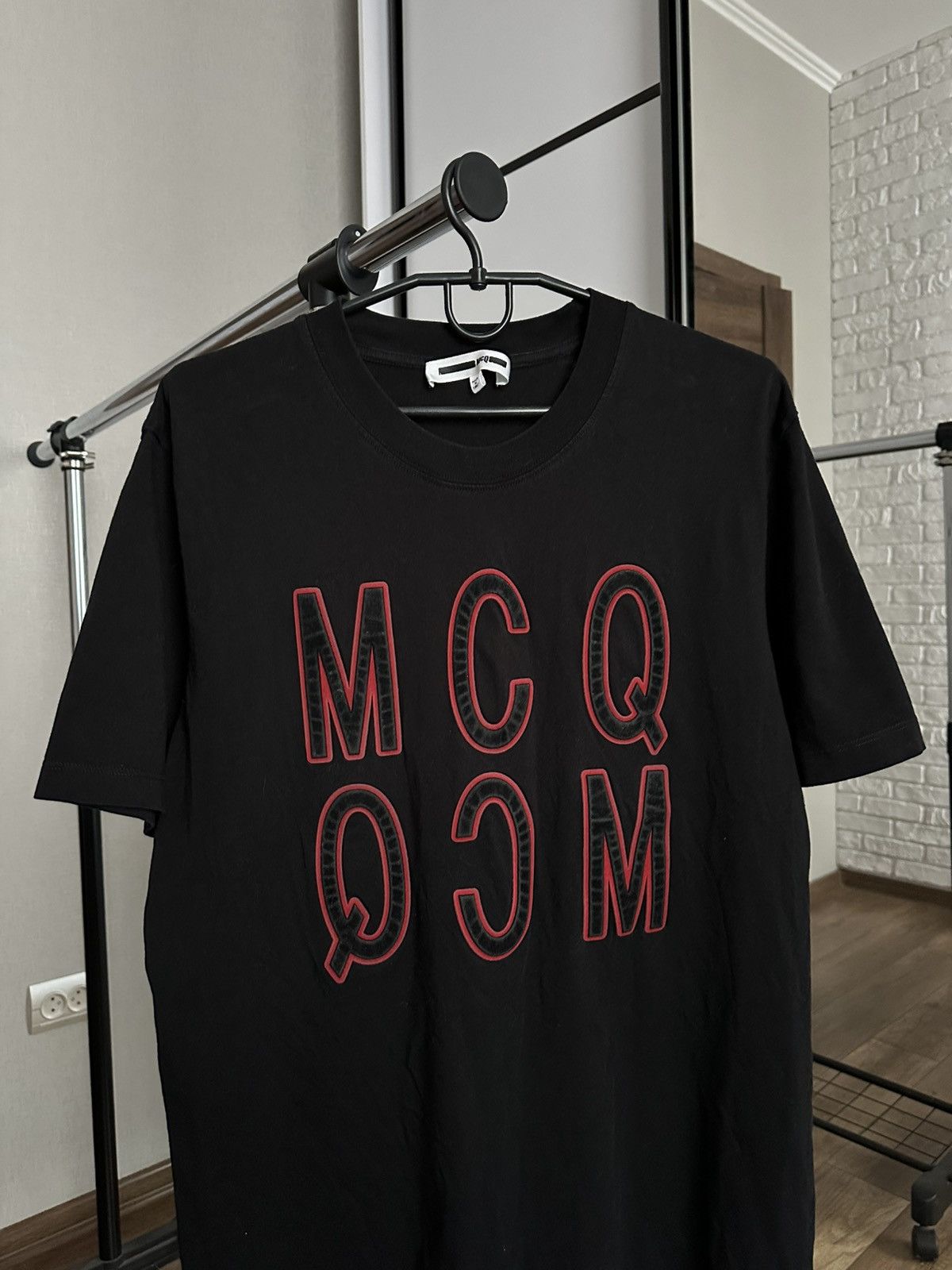 MCQ MCQ Alexander McQueen T-Shirt Big Logo Size US XL / EU 56 / 4 - 5 Thumbnail
