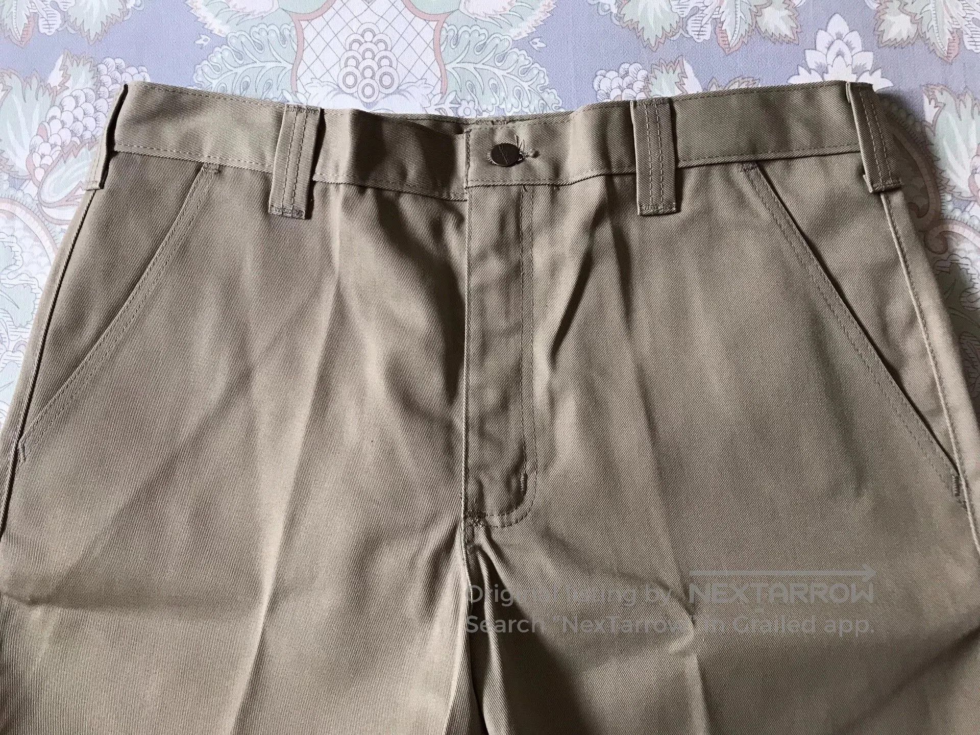 Carhartt Carhartt B290 Khaki W36L32 Work Pants. Size US 36 / EU 52 - 4 Thumbnail