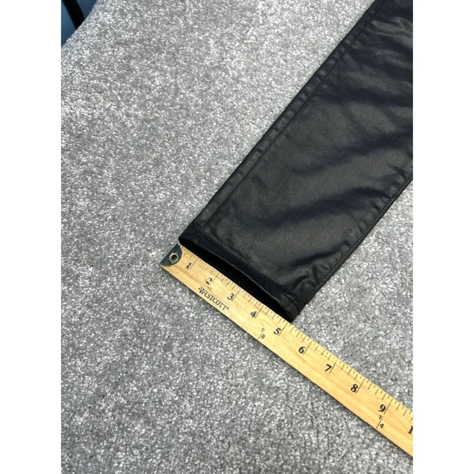 Vintage AG Adriano Goldschmied The Farrah Skinny Jeans Womens 30 Black Size 30" / US 8 / IT 44 - 4 Thumbnail