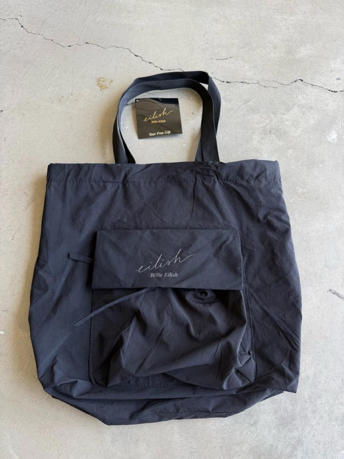 Billie Eilish Billie Eilish / Lightweight Tote Bag / Black Size ONE SIZE - 2 Thumbnail