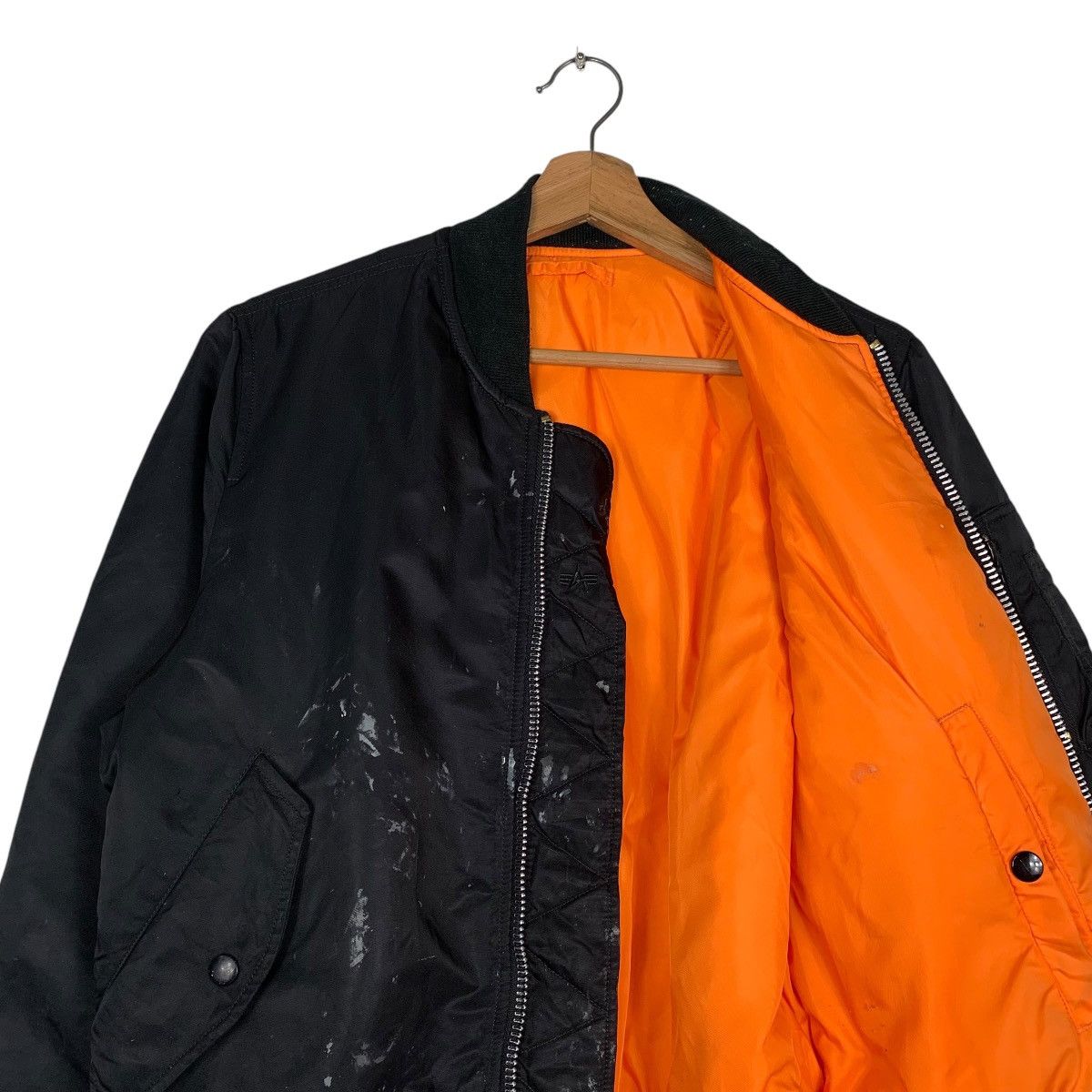 Alpha Industries Alpha Industries Paint Splatter Bomber Jacket Size US S / EU 44-46 / 1 - 10 Thumbnail