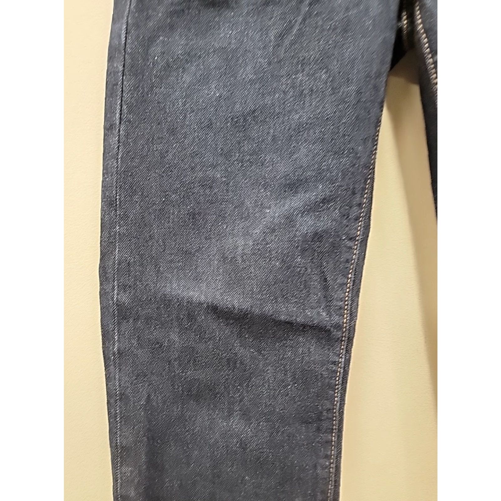 Levi's Levi's Womens 501 Jeans Premium Denim Button Fly 25x30 Blue Size 42" / US 20 - 3 Thumbnail