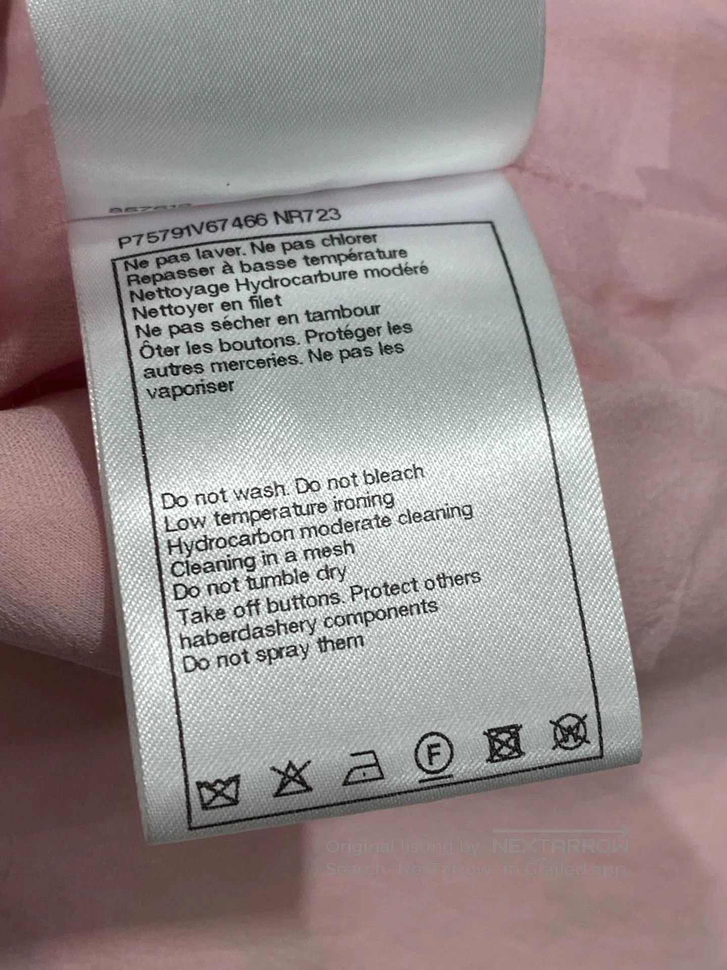 Chanel Chanel Pink Glass Button Jacket FR38. Size US M / EU 48-50 / 2 - 5 Thumbnail