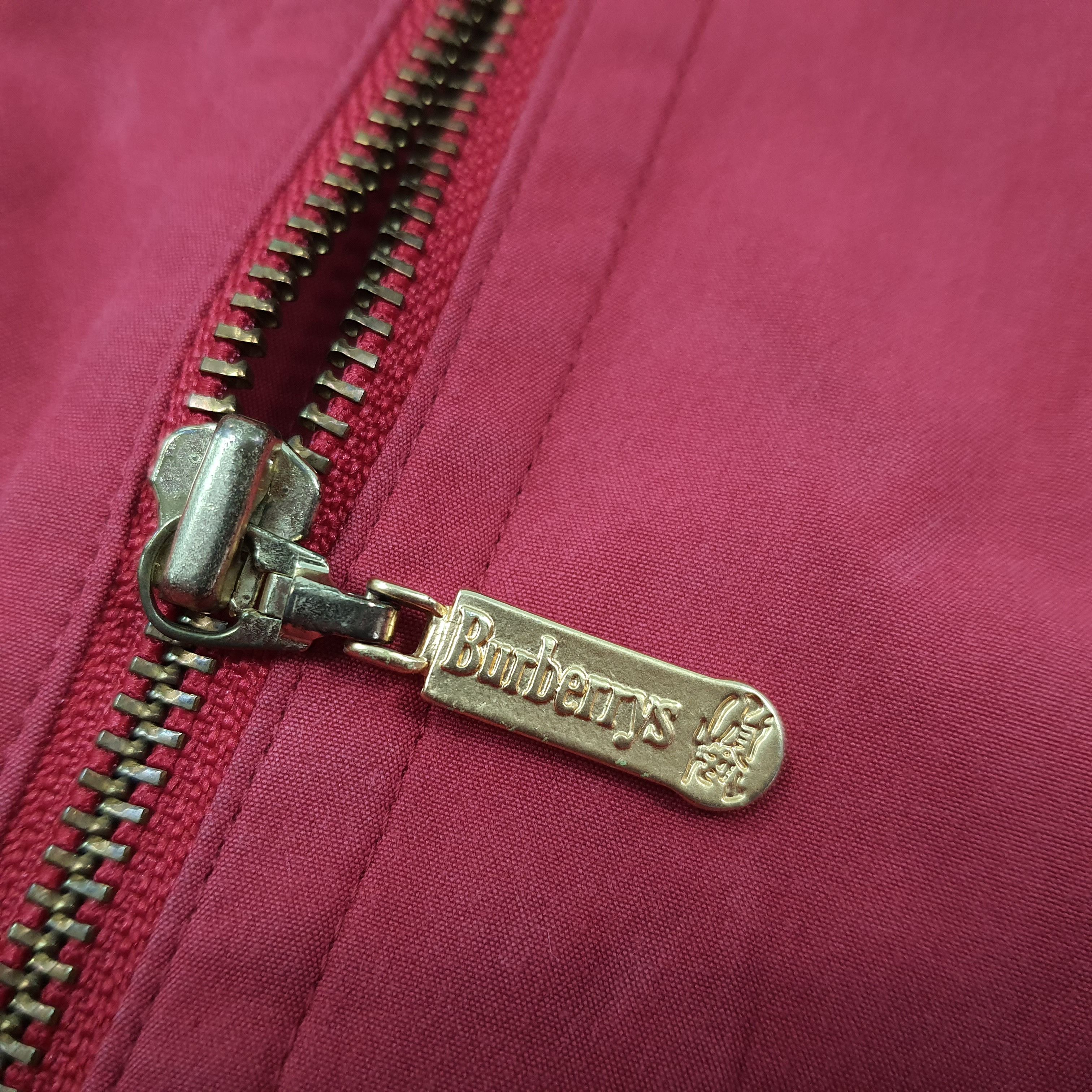 Burberry Vintage Burberry's Red Anorak Custom Logo Jacket C274N5 Size US L / EU 52-54 / 3 - 7 Thumbnail