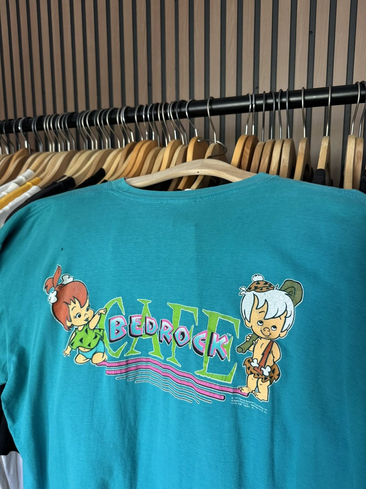 Other 90s Pebbles & Bam Flintstones Bedrock Cafe tee Size XL Size US XL / EU 56 / 4 - 2 Thumbnail