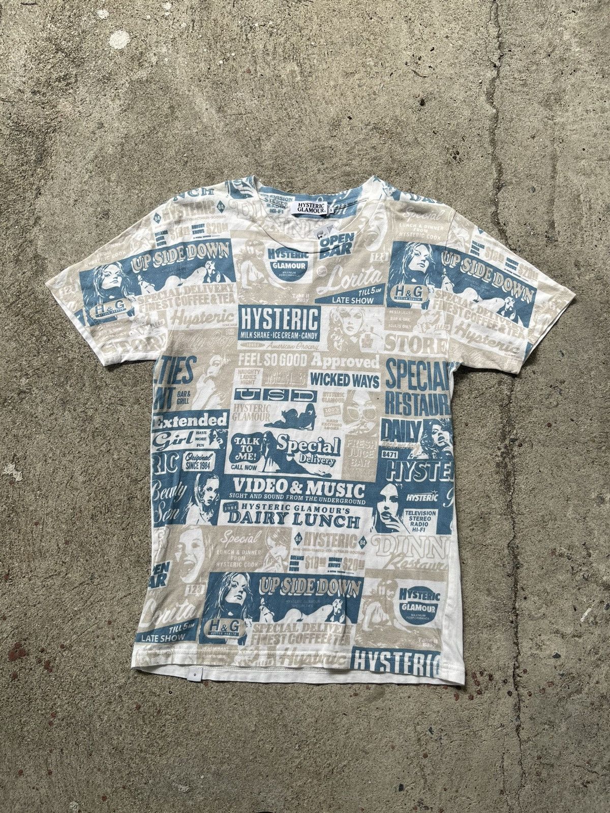 Hysteric Glamour Hysteric Glamour OVP tee Size S / US 4 / IT 40 - 1 Thumbnail