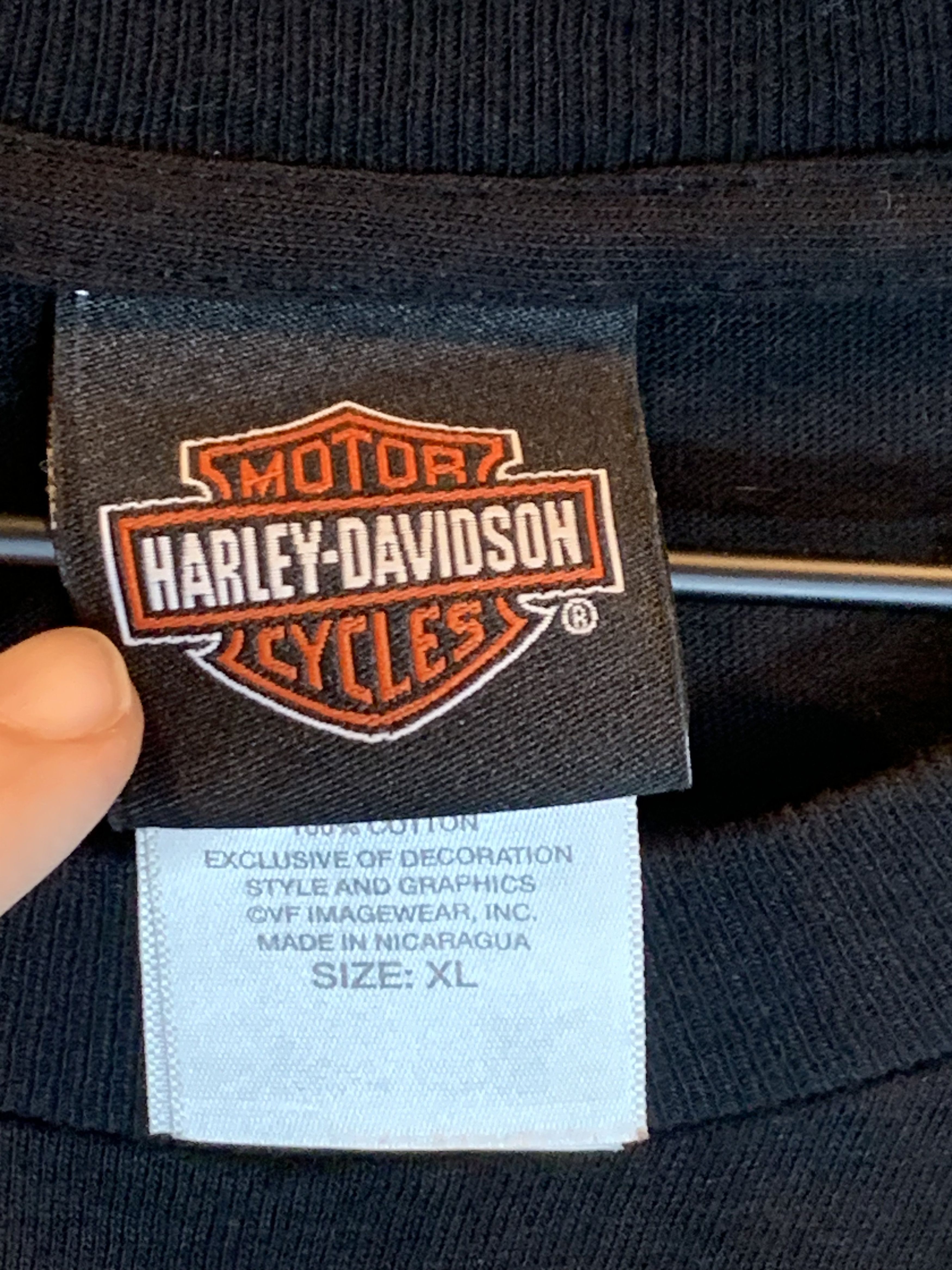 Harley Davidson *RARE* Harley Davidson Flaming Dice Las Vegas Biker T-Shirt Size US XL / EU 56 / 4 - 9 Thumbnail