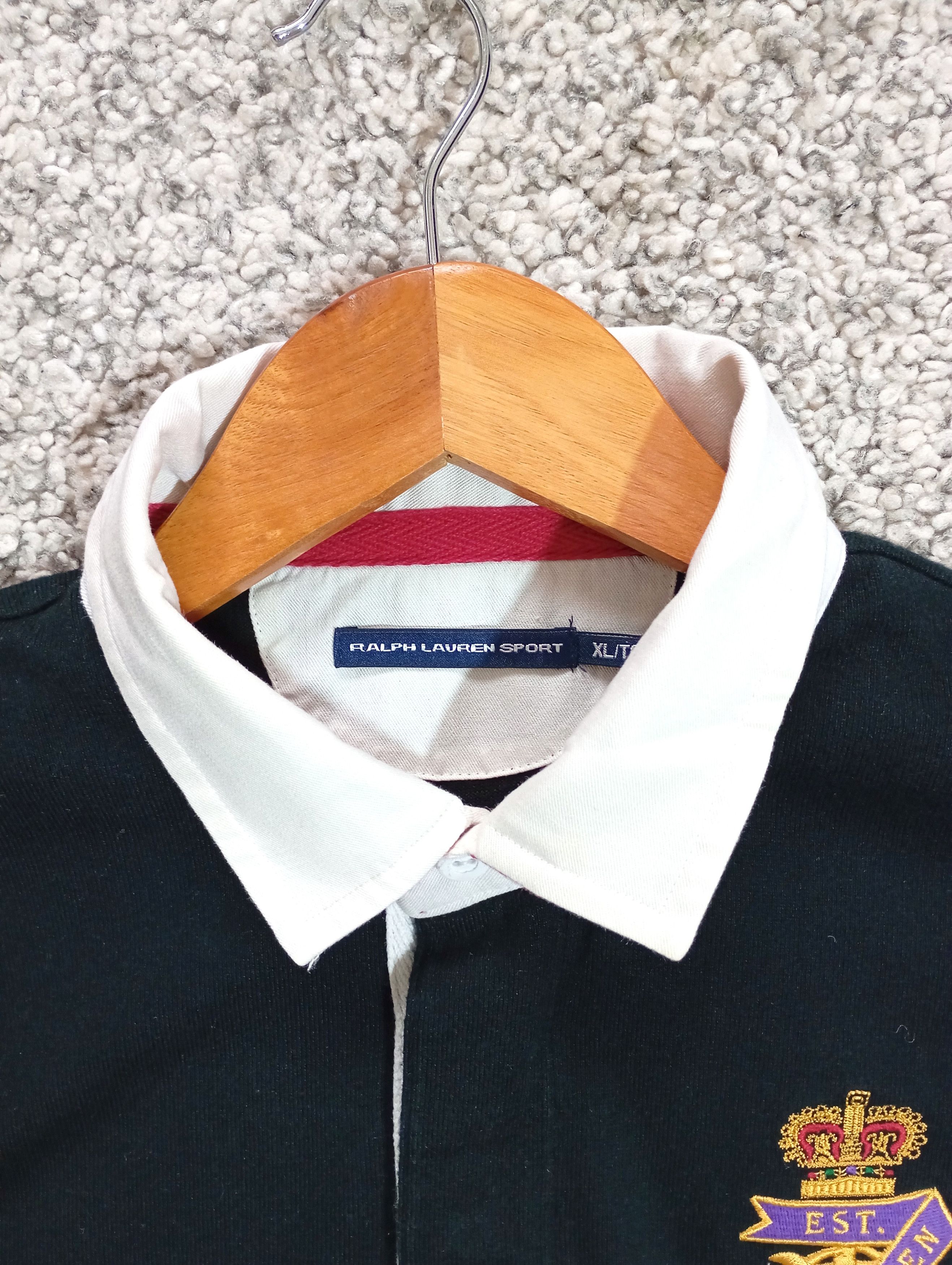 Polo Ralph Lauren × Vintage Vintage Ralph Lauren Sport Long Sleeve Tshirt Size US M / EU 48-50 / 2 - 10 Thumbnail