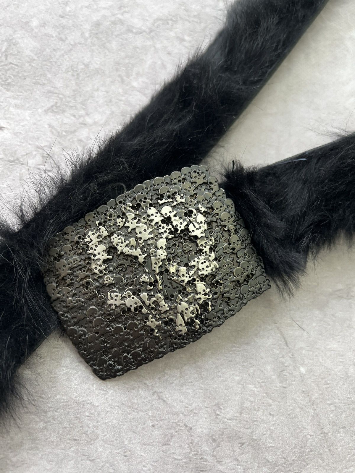 Hysteric Glamour × Japanese Brand SALE✅✅Rick Owens Junya Watanabe Style fur belt Size ONE SIZE - 3 Thumbnail