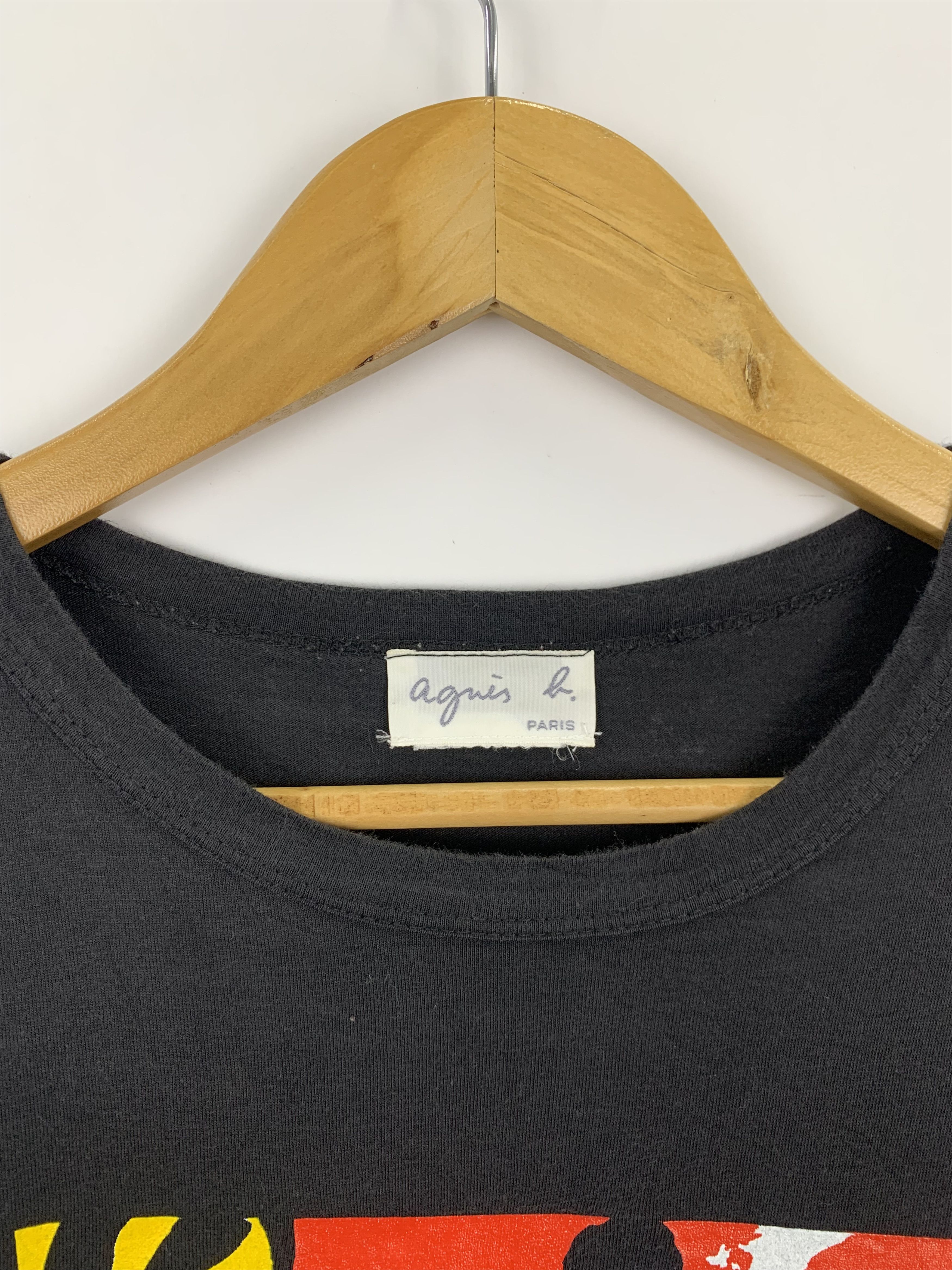 Vintage × agnes b. Vintage Agnes B. Radael Gray Long Sleeve T Shirt TA0027 Size US L / EU 52-54 / 3 - 9 Thumbnail