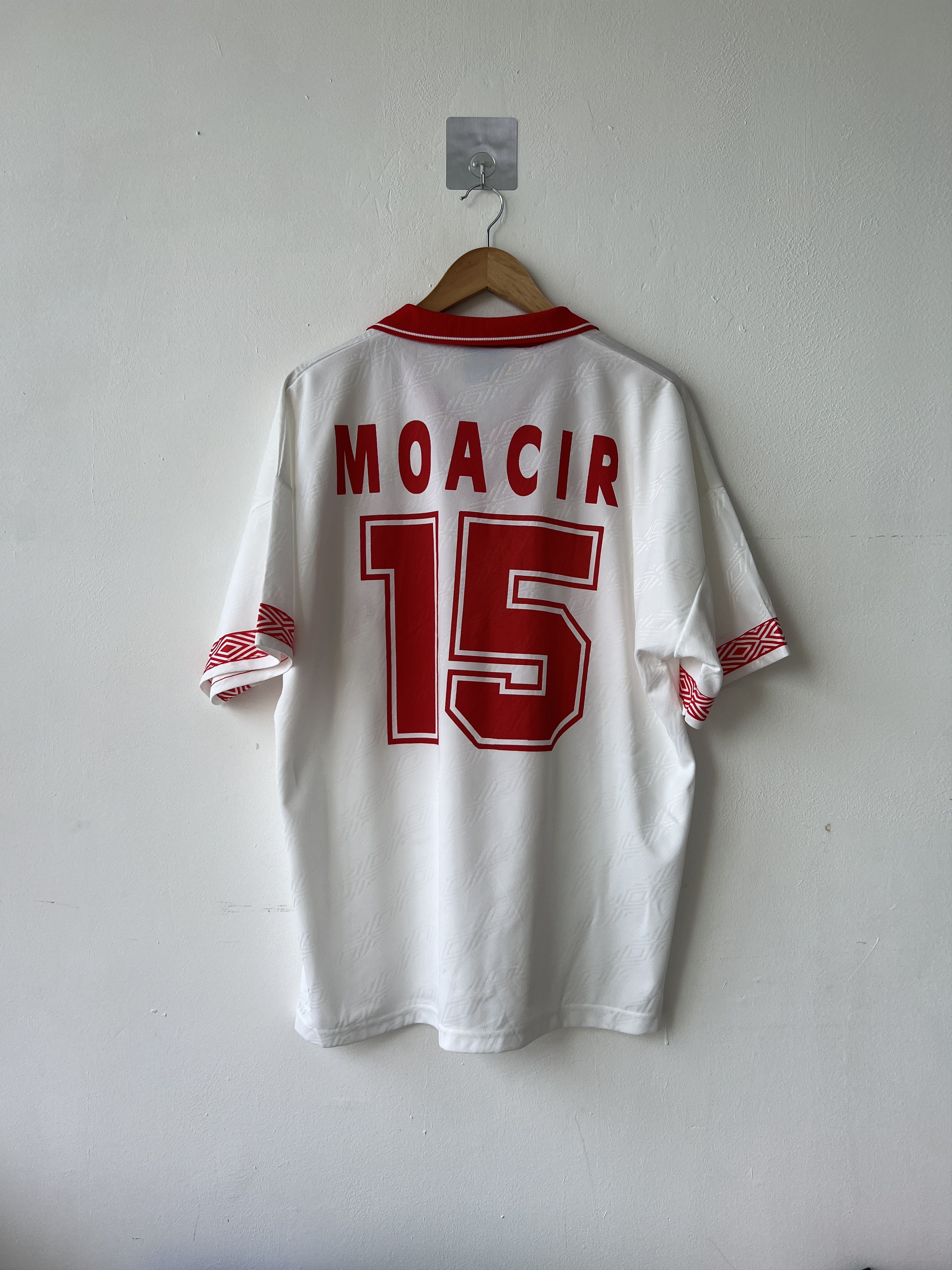 Umbro (XL) Sevilla 1994-96 Home Kit Moacir #15 Size US XL / EU 56 / 4 - 2 Thumbnail