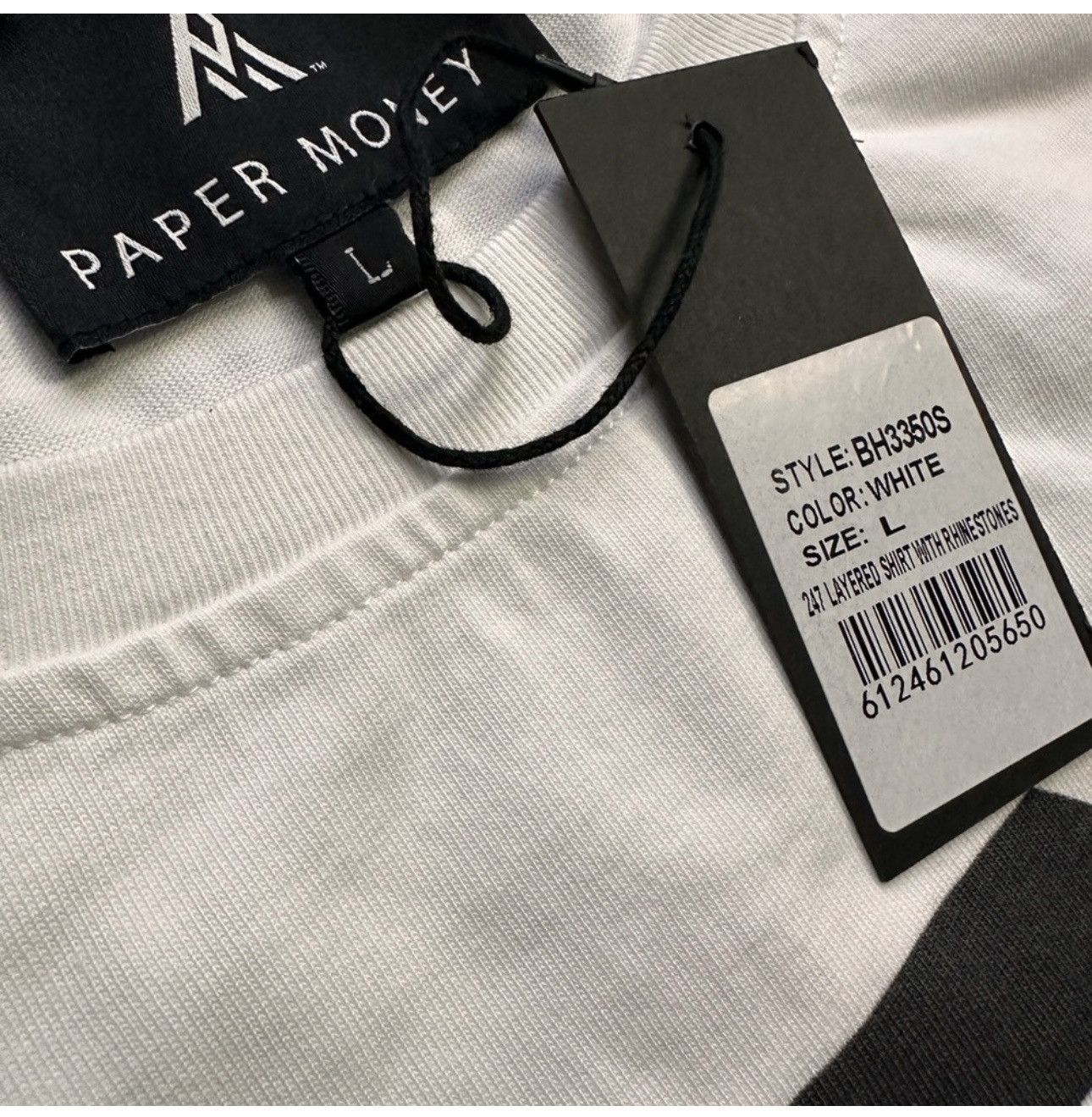 Other Paper Money Thermal Layered “Money Don’t Sleep” T-Shirt Size US L / EU 52-54 / 3 - 4 Thumbnail