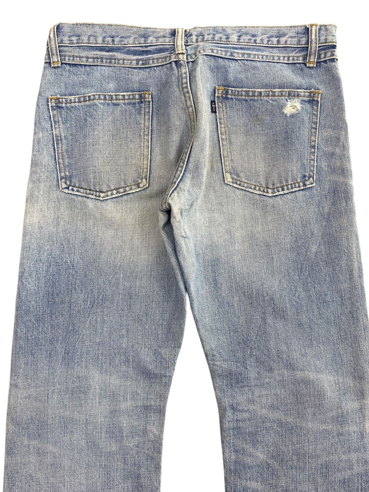 Other Japanese Brand Acid Blue Wash Style Loose Jeans Size US 32 / EU 48 - 4 Thumbnail