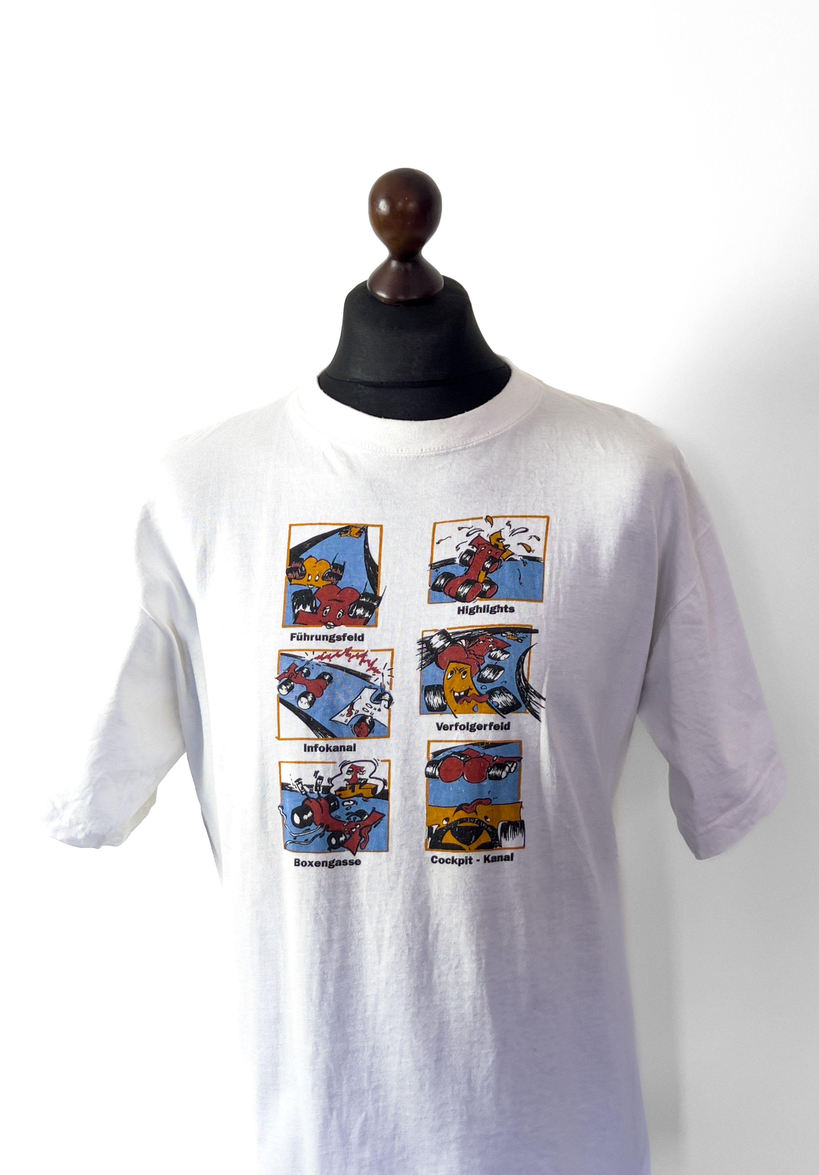Formula 1 Superior x Premiere World – Formel1 Multichannel Vintage tee Size US XL / EU 56 / 4 - 6 Thumbnail