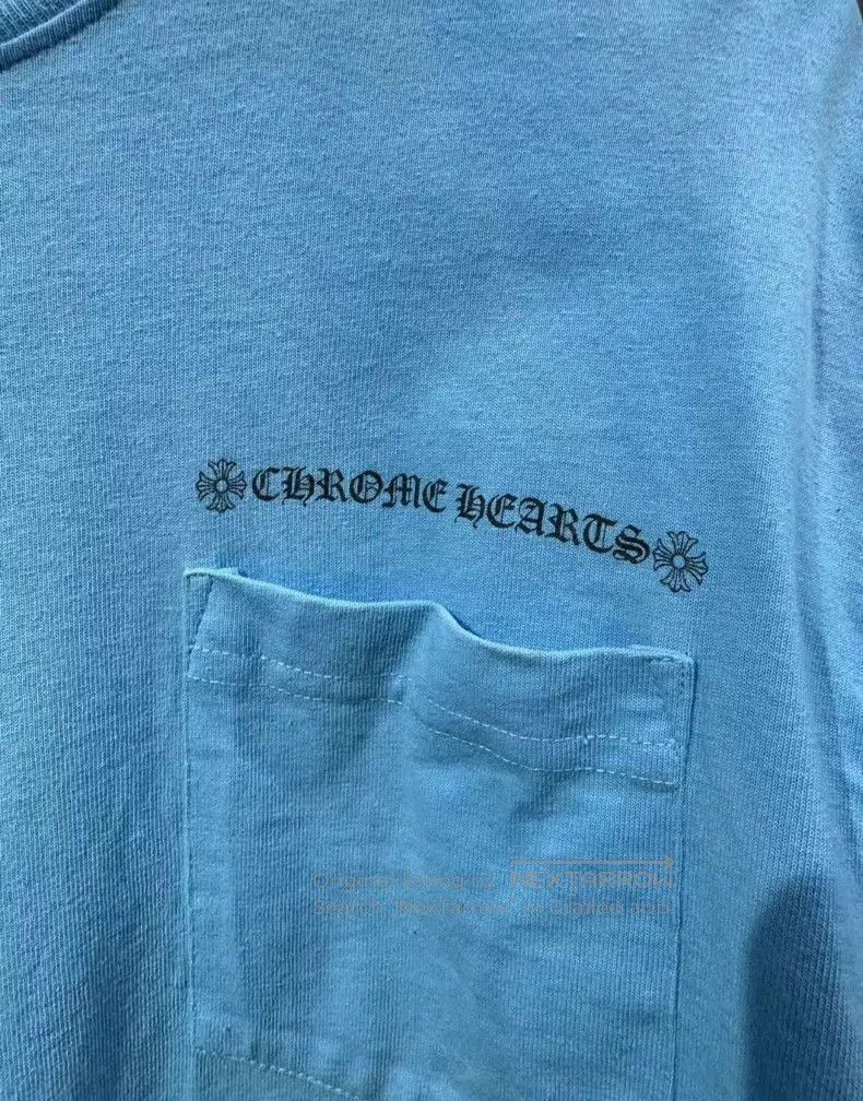 Chrome Hearts CHROME HEARTS Size XL Blue long sleeves Size US XL / EU 56 / 4 - 4 Thumbnail